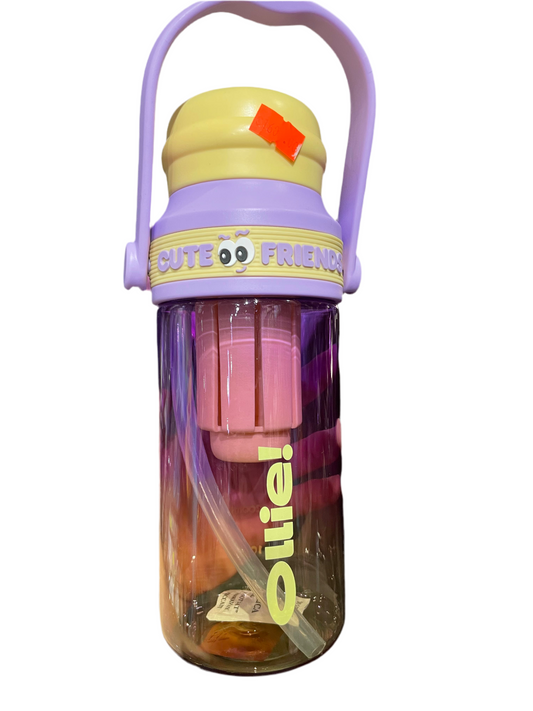 Botella infantil de plástico rígido - Queen Cosmetics