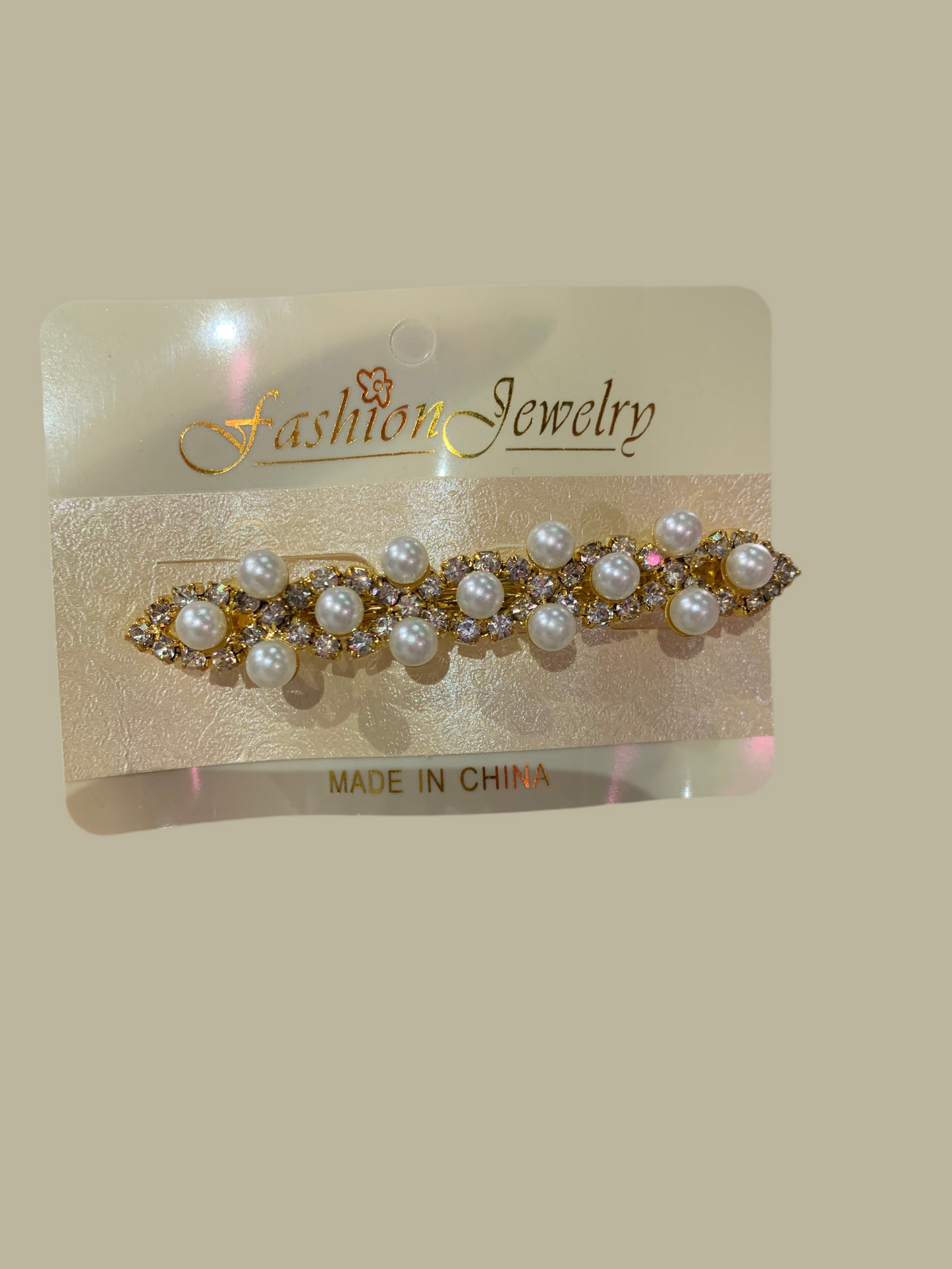 Broche decorado - bling bling