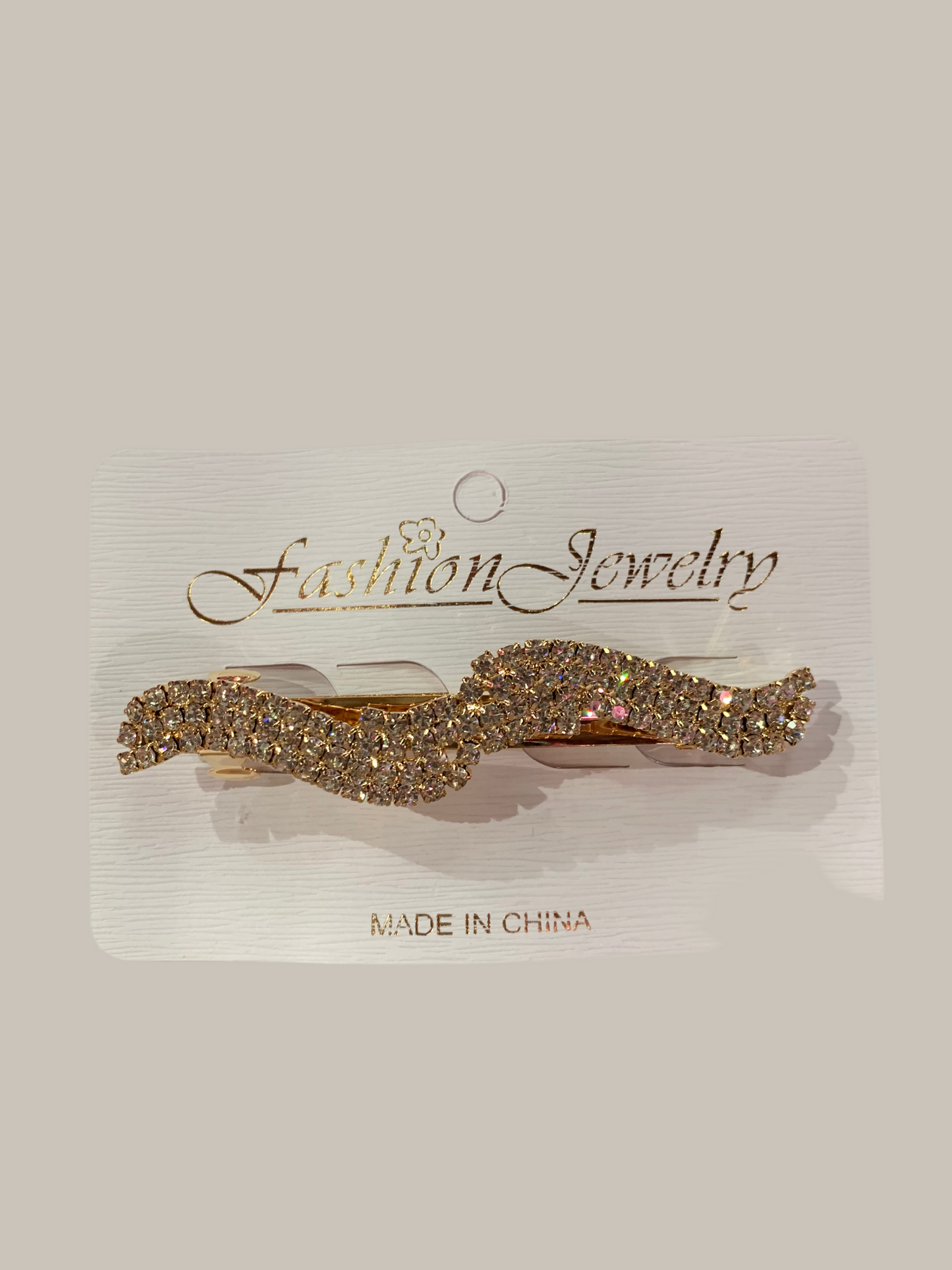 Broche decorado - bling bling