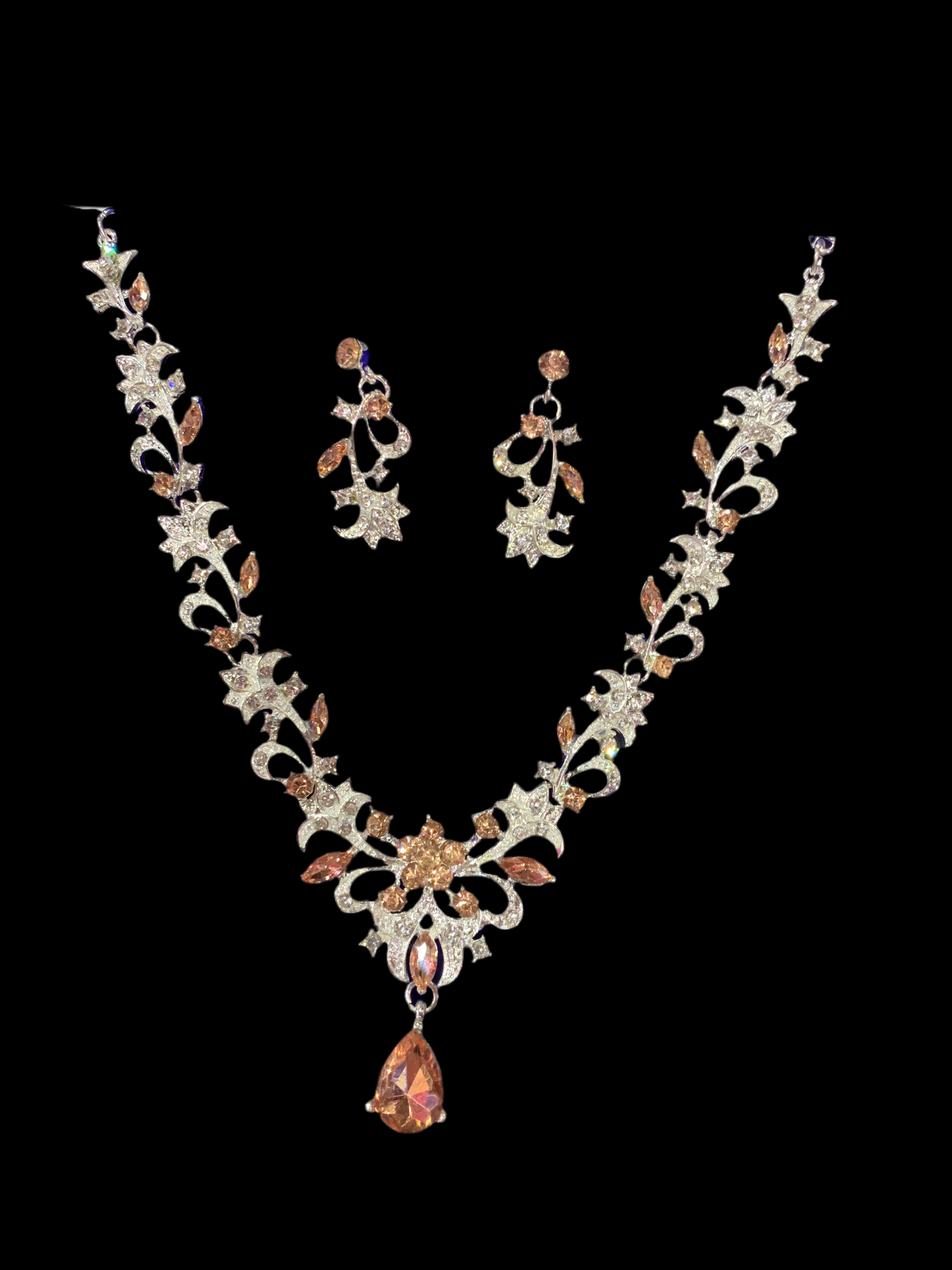Collar set elegante - bling bling