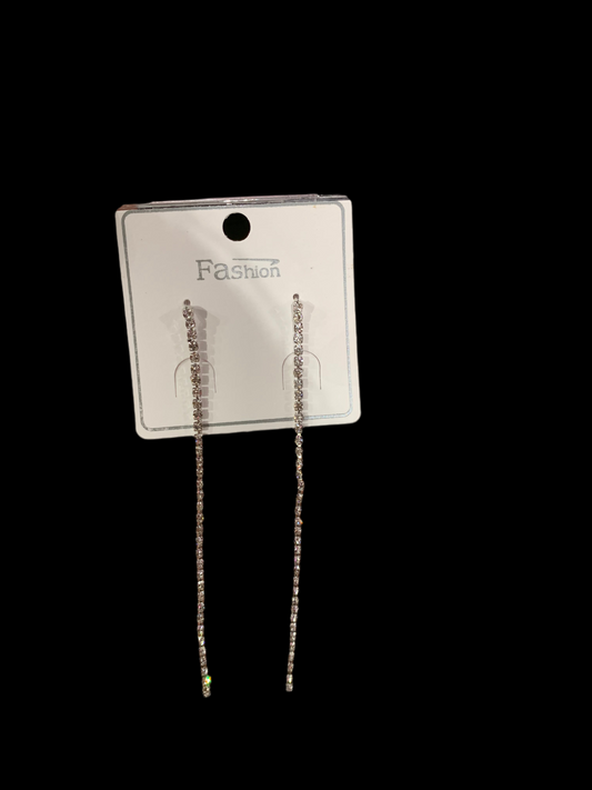 Aretes largos de fiesta - bling bling