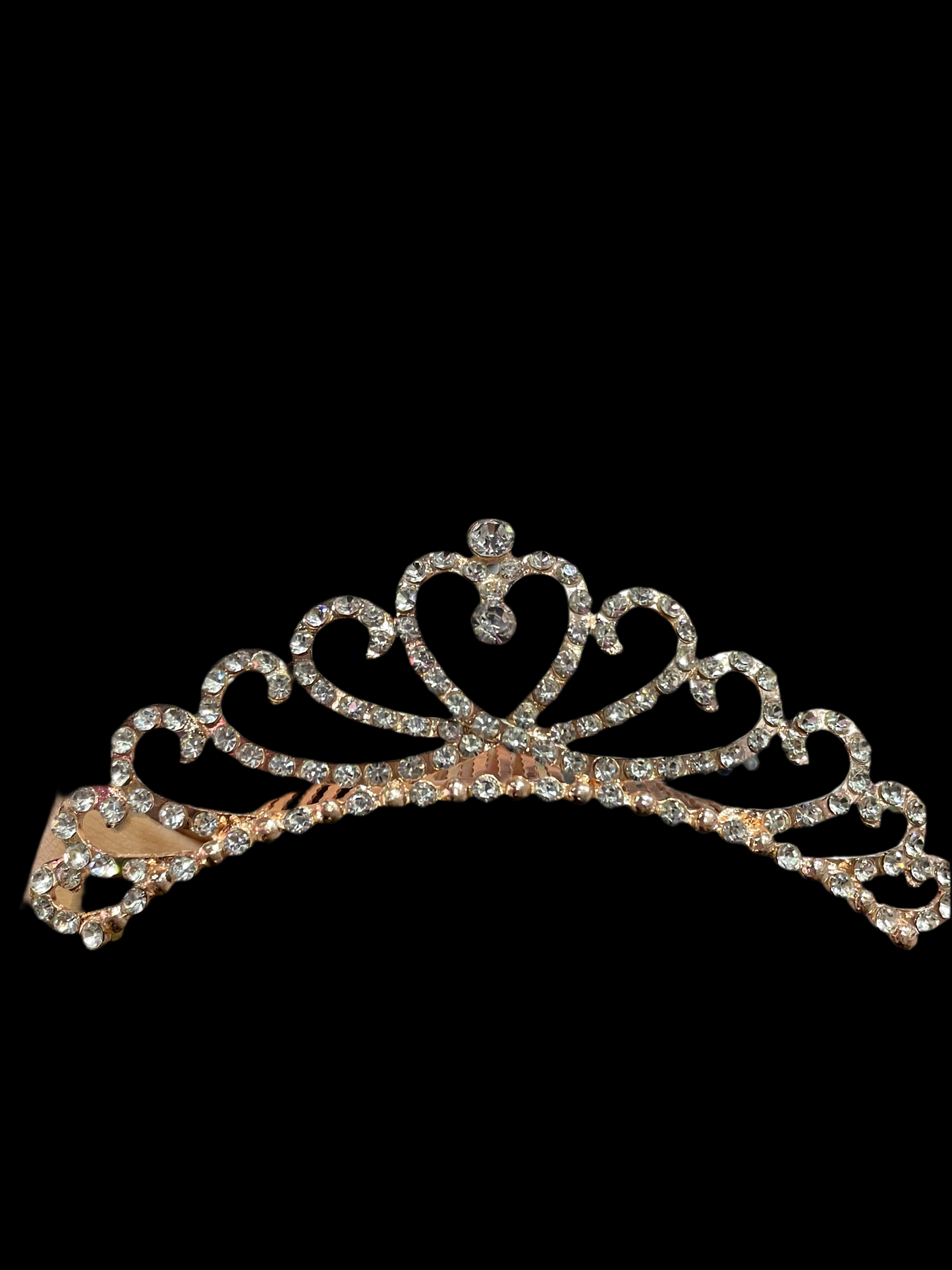 Peineta princesa dorada