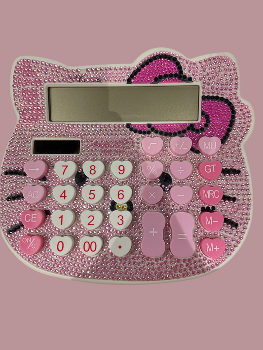 Calculadora grande hello kitty - bling bling
