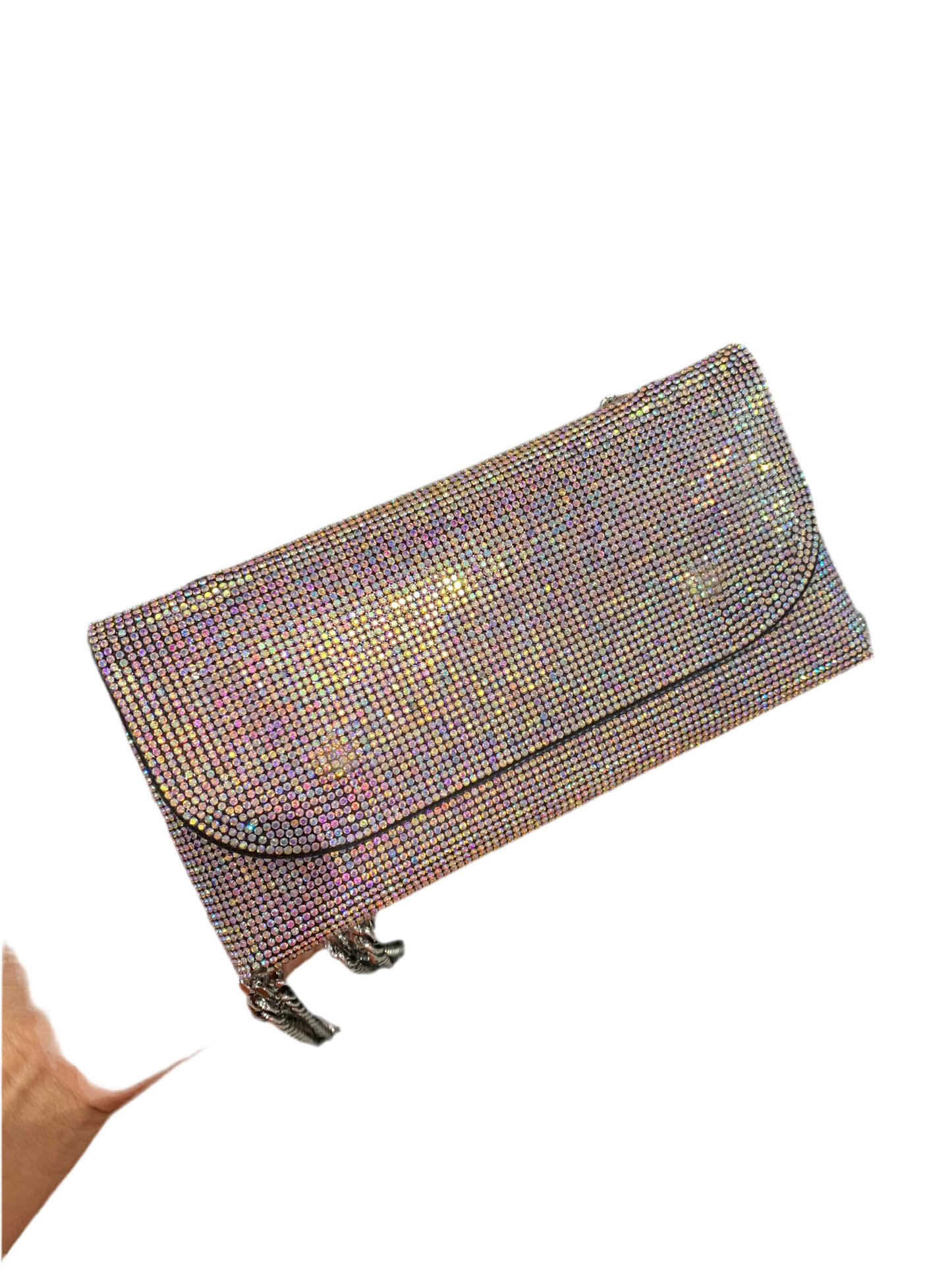 Cartera con cadena - bling bling