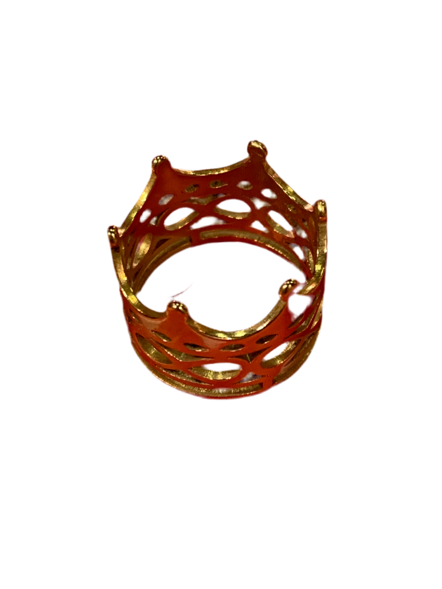 Anillo con diseño de Corona liso - Bling Bling