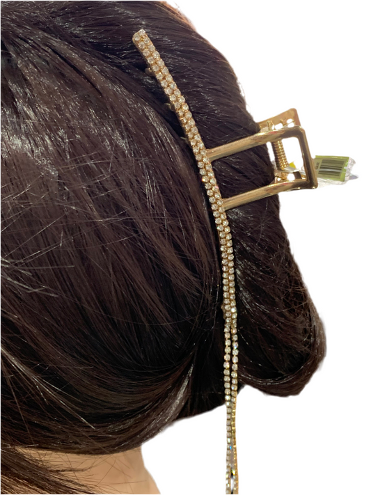 Pinza con col dije brillante - Bling Bling