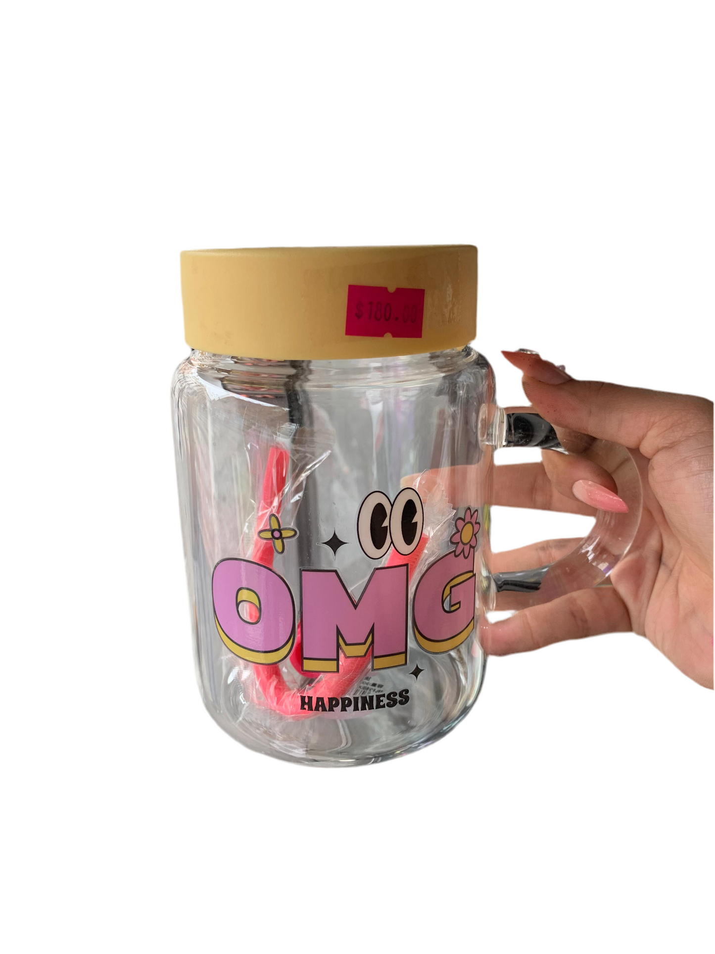Vaso de cristal OMG - Queen Cosmétics