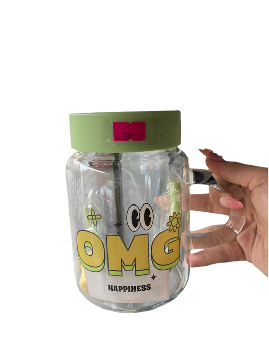 Vaso de cristal OMG - Queen Cosmétics