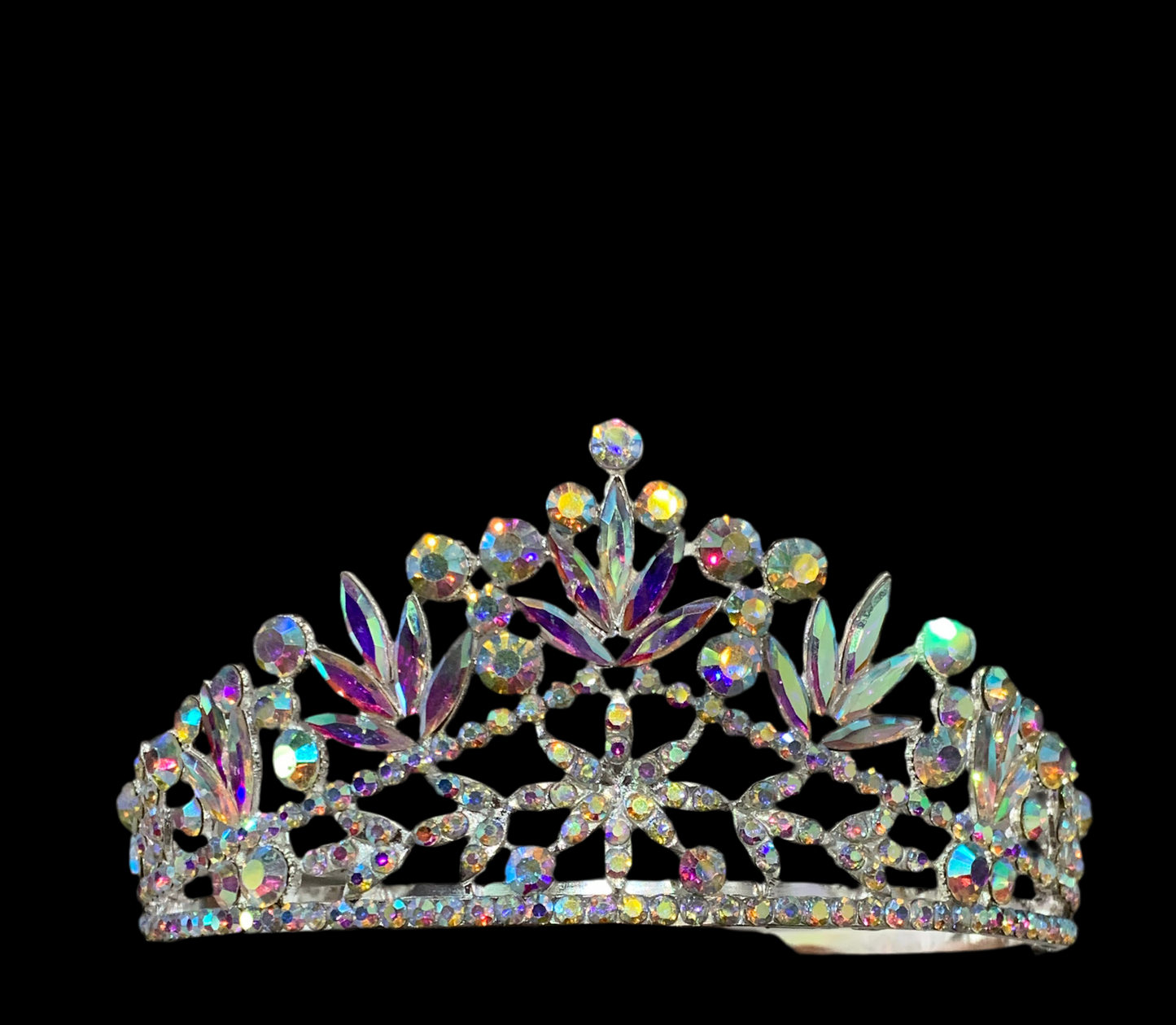 Corona princesa alta - bling bling