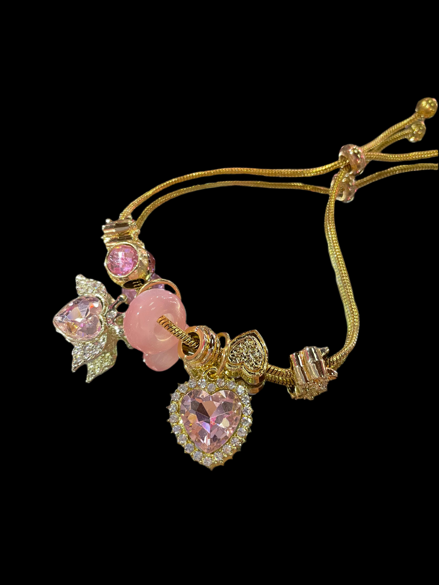 Pulsera ajustable dorada