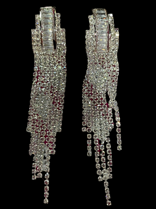 Aretes largos de fiesta - Bling Bling