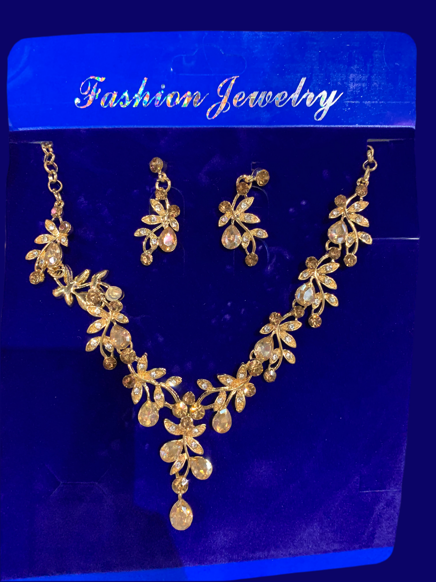 Collar set elegante - bling bling