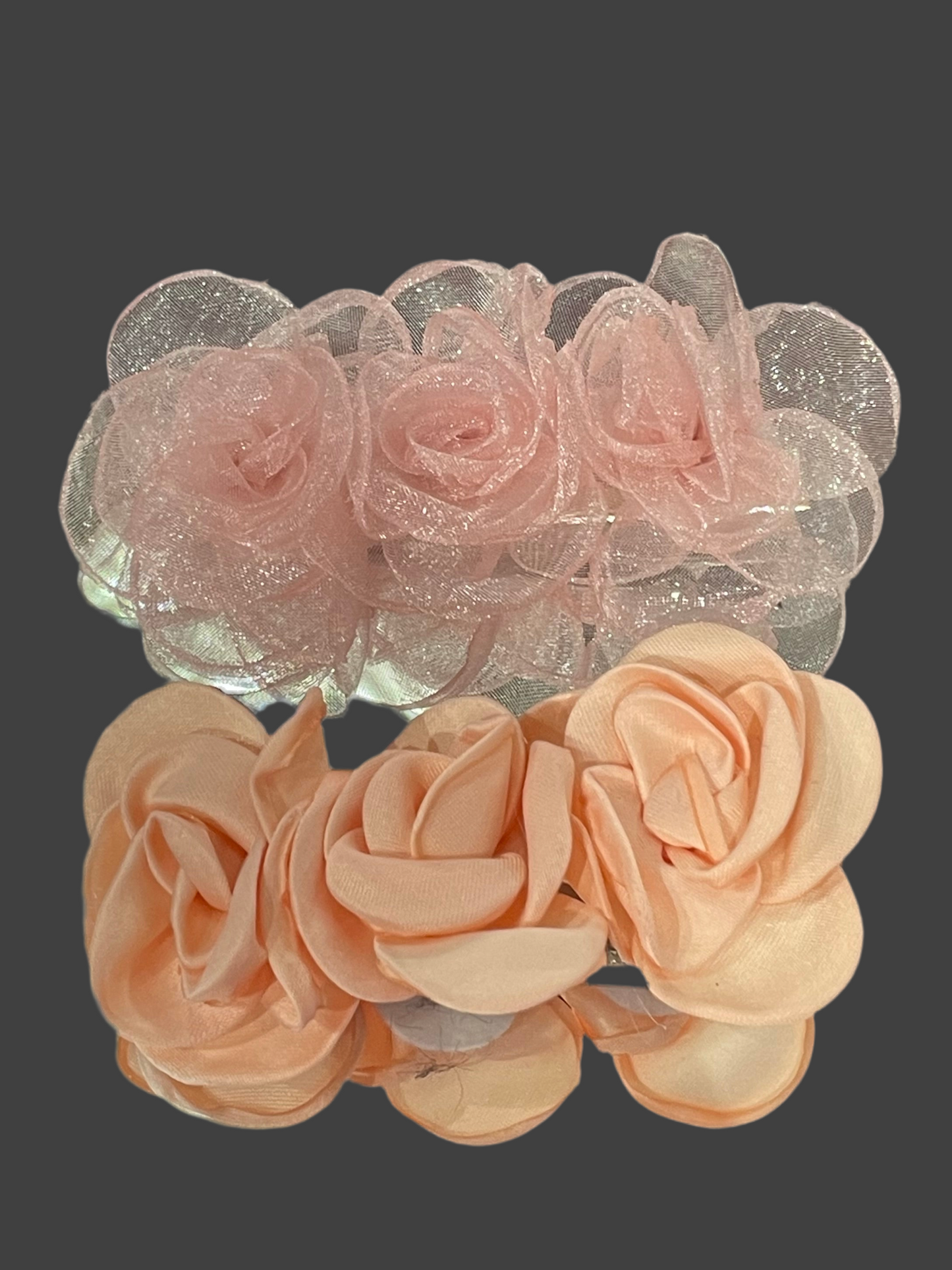 Pasador Con adorno de Flores - Bling Bling