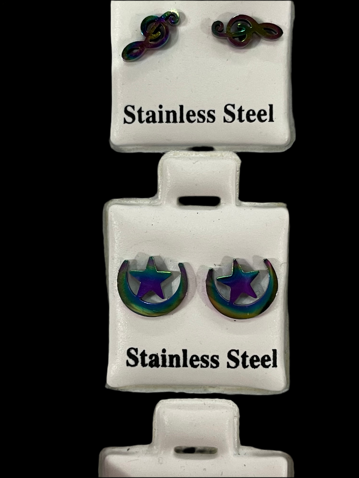 Aretes pequeños diseños - bling bling