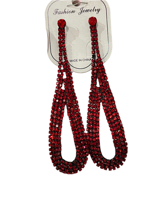 Aretes largos para fiesta - Bling Bling