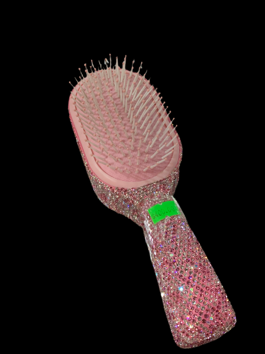 Cepillo para el cabello en Rosa - Bling Bling