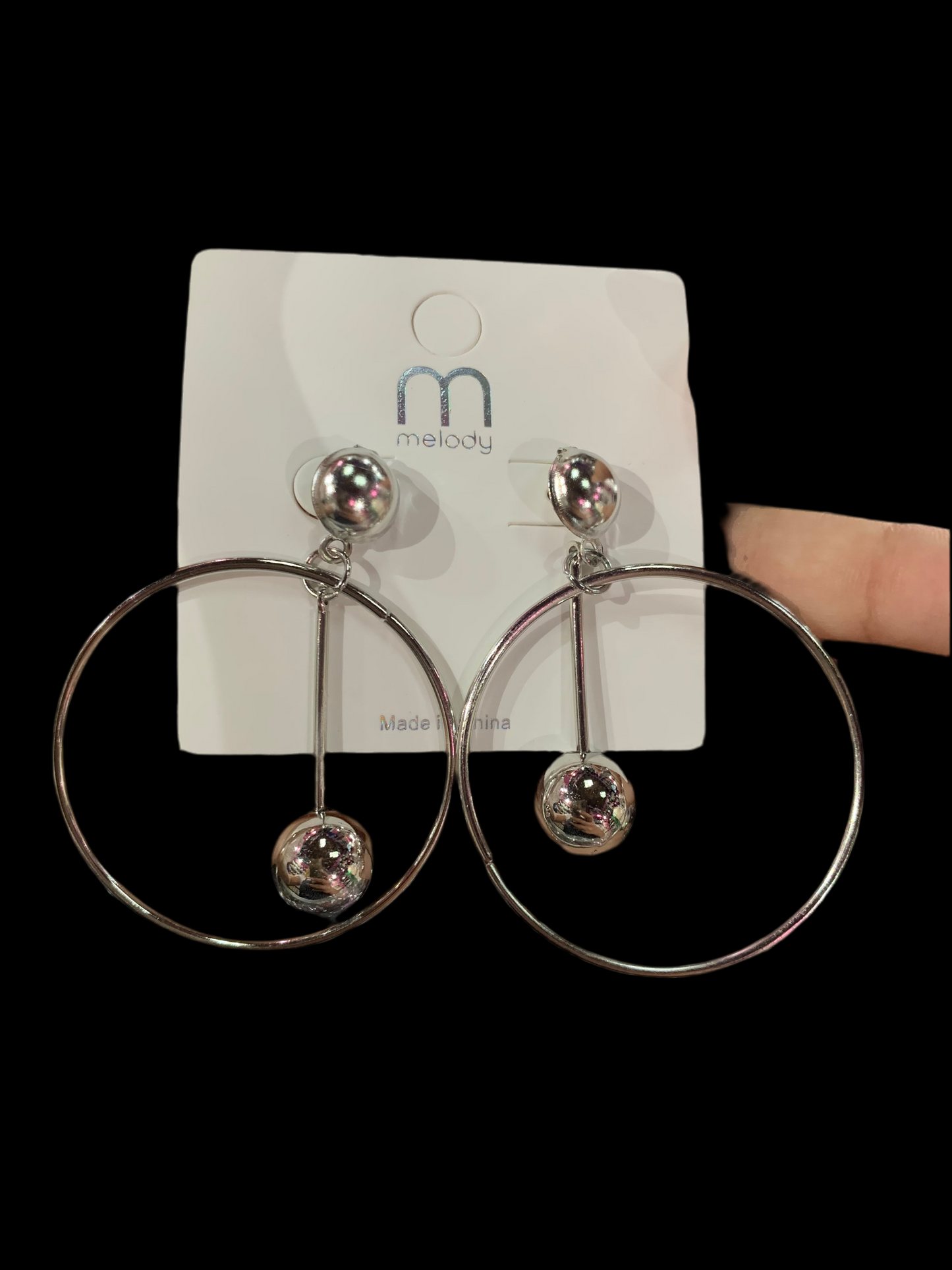 Aretes de aro - Bling Bling