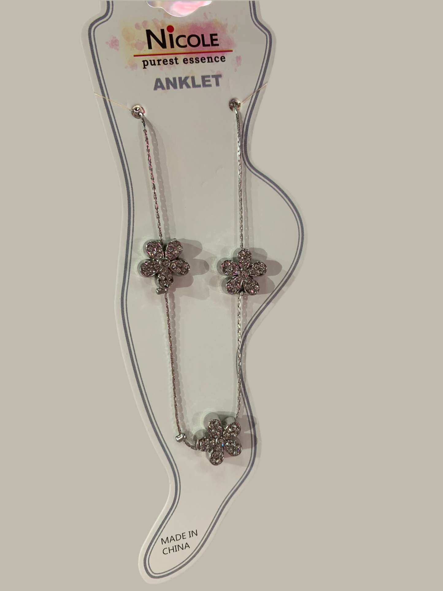 Pulsera para tobillo - bling bling