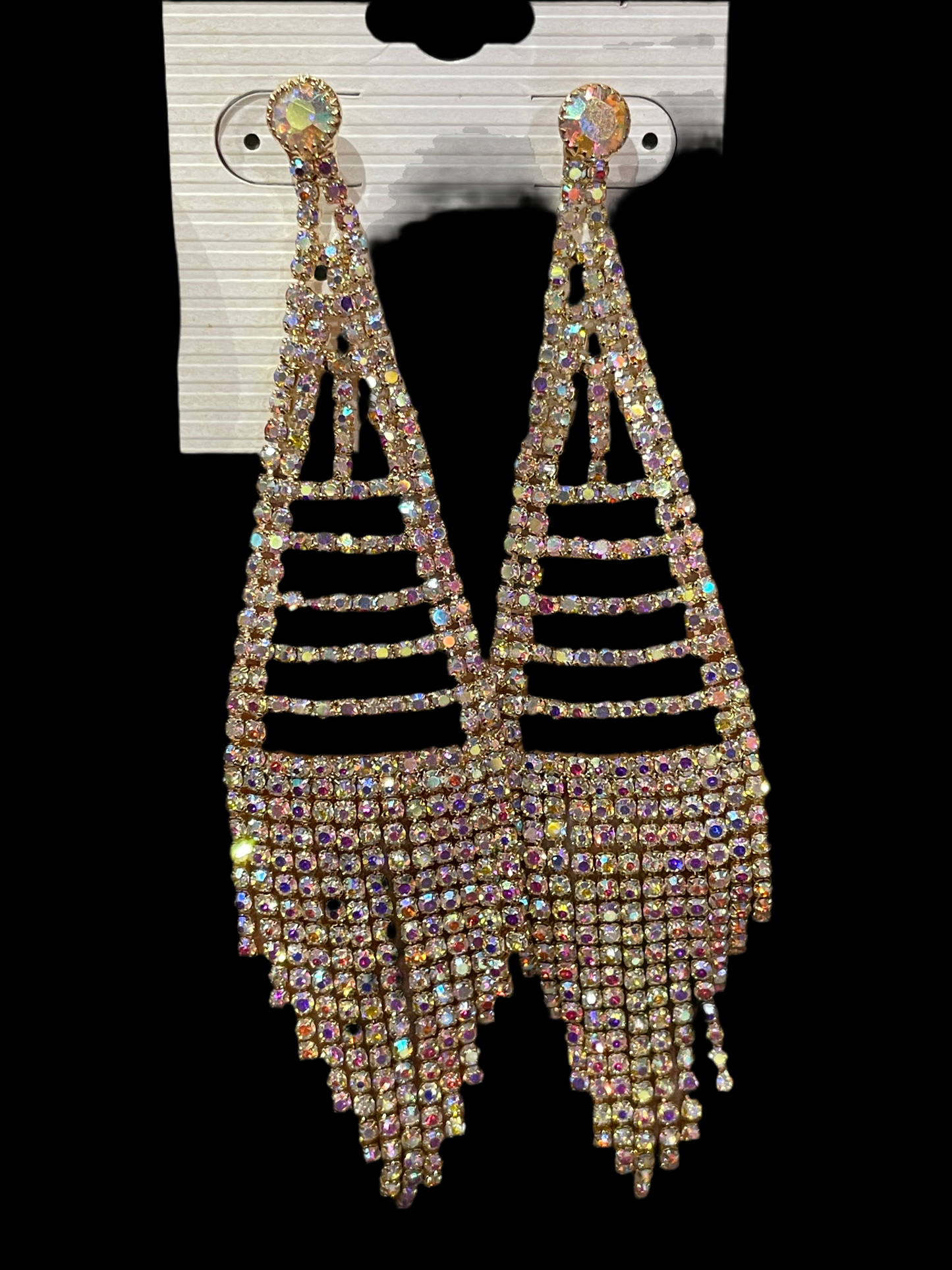 Aretes de fiesta largos - Bling Bling
