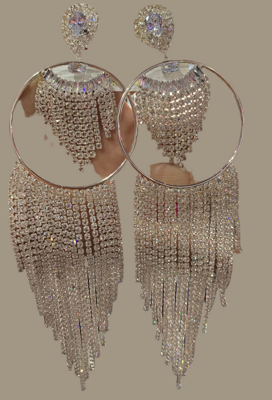 Arracada con decoración - Bling Bling