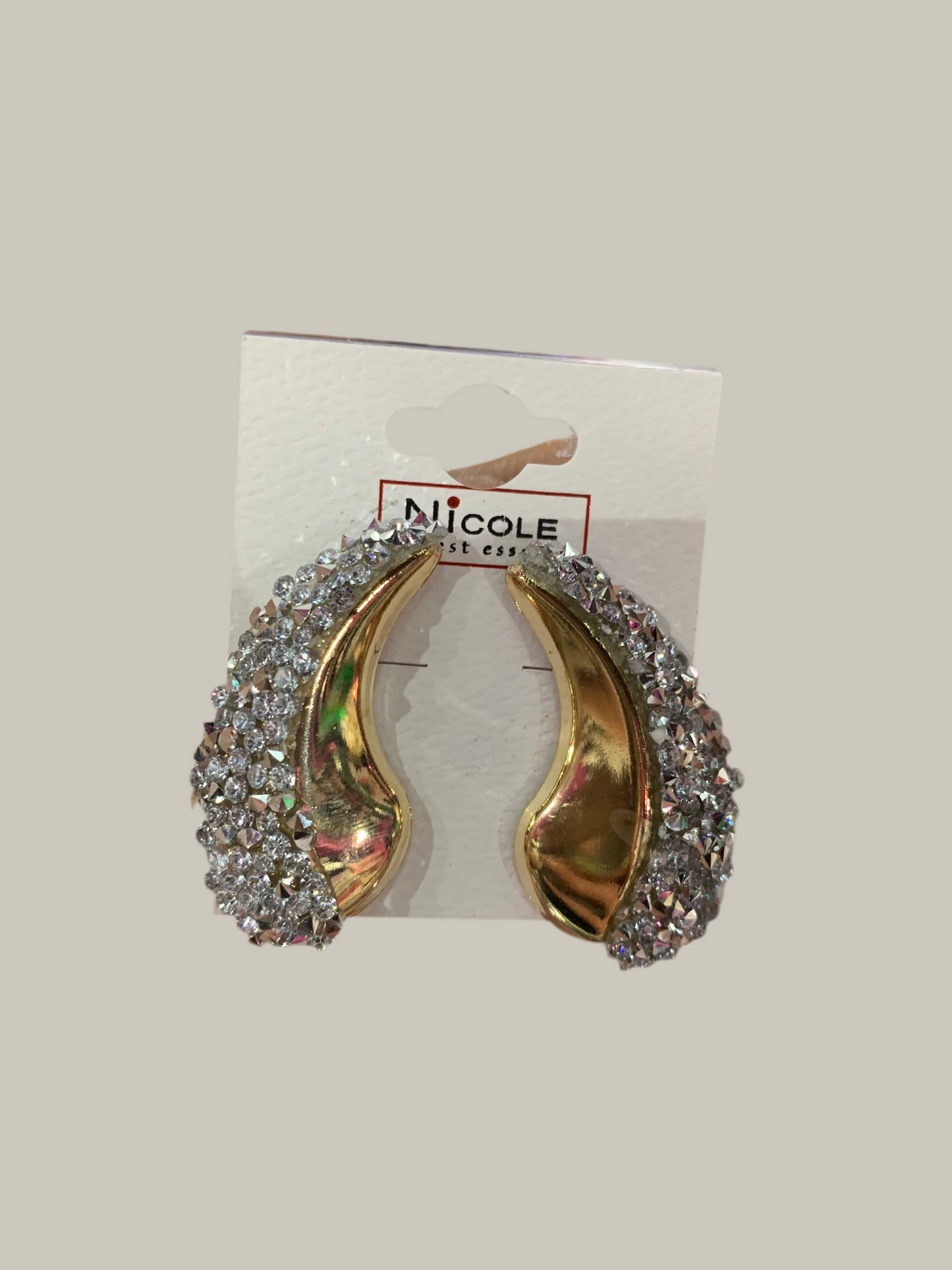 Aretes tipo ginebra - Bling Bling