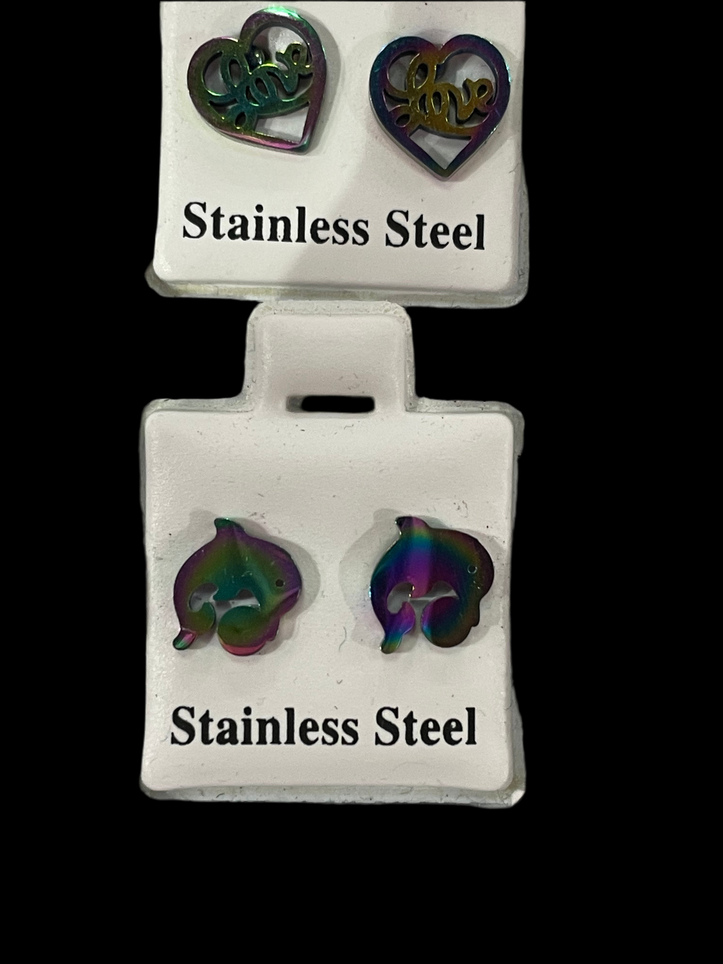 Aretes pequeños diseños - bling bling