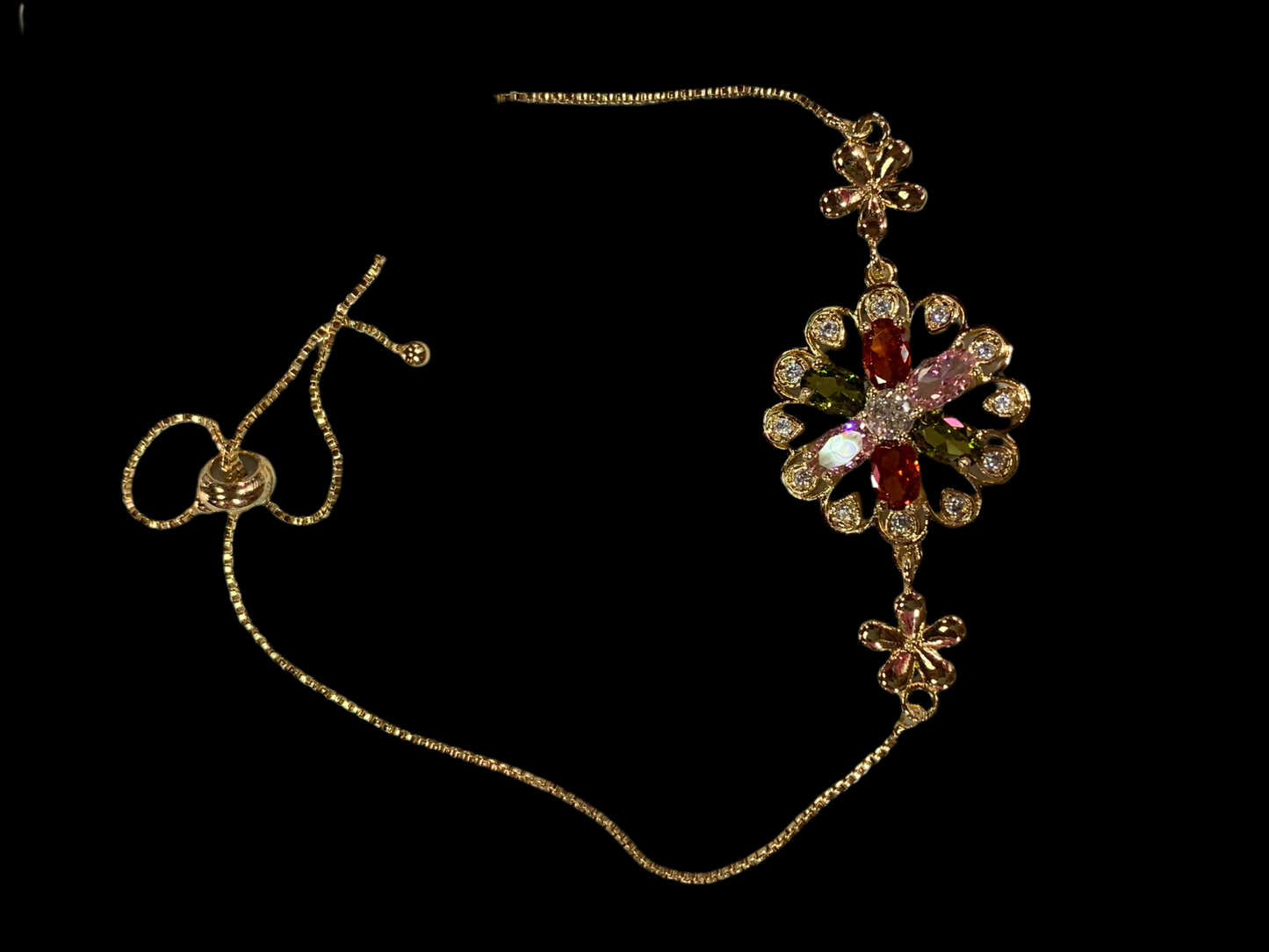Pulsera en color dorado de acero inoxidable - bling bling
