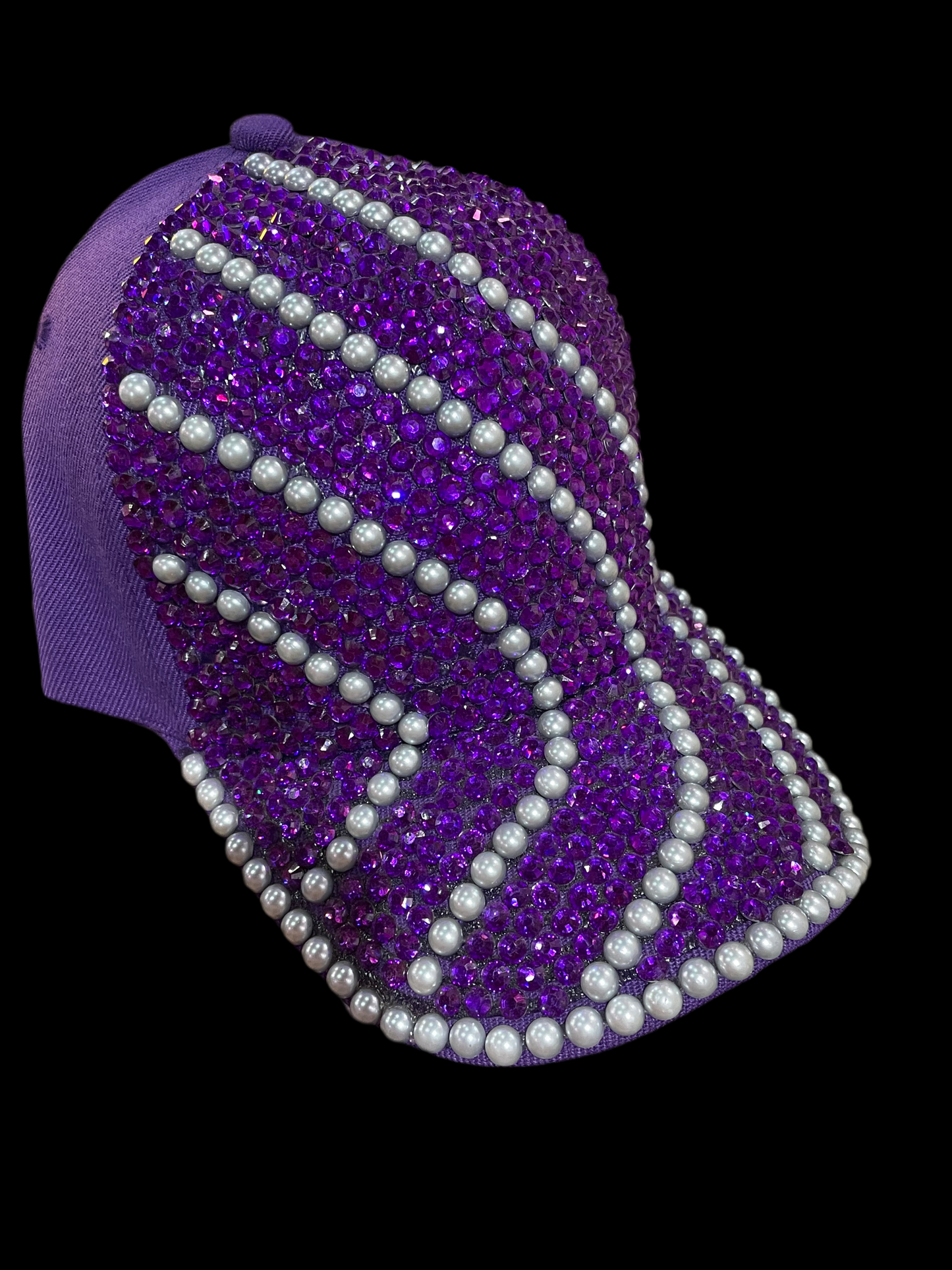 Gorras de perlas - bling bling