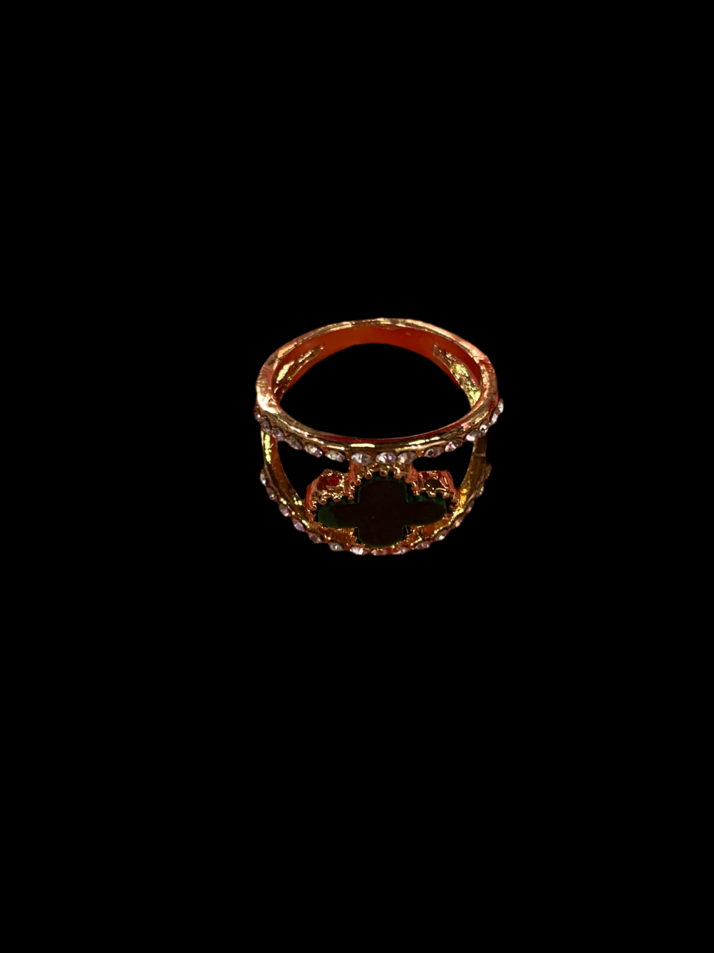 Anillo con diseño tipo Van Cleef - Bling Bling