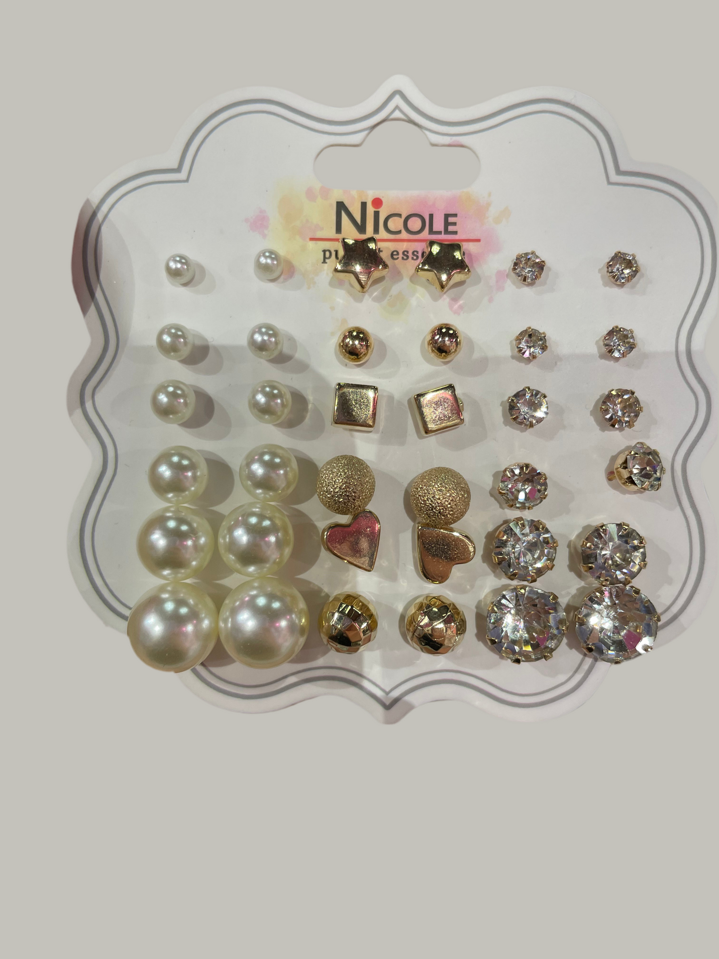 Aretes set - Bling Bling