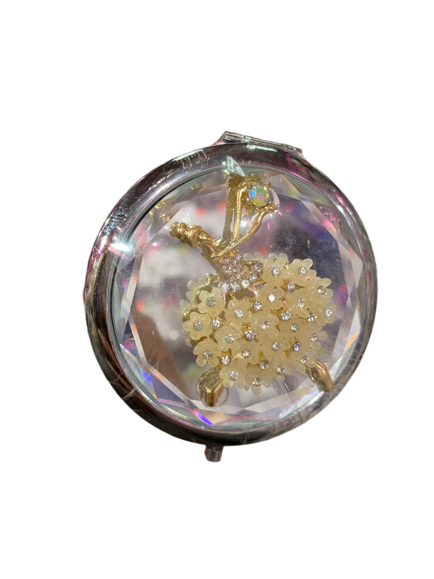 Espejo decorado de bolsillo - Bling Bling