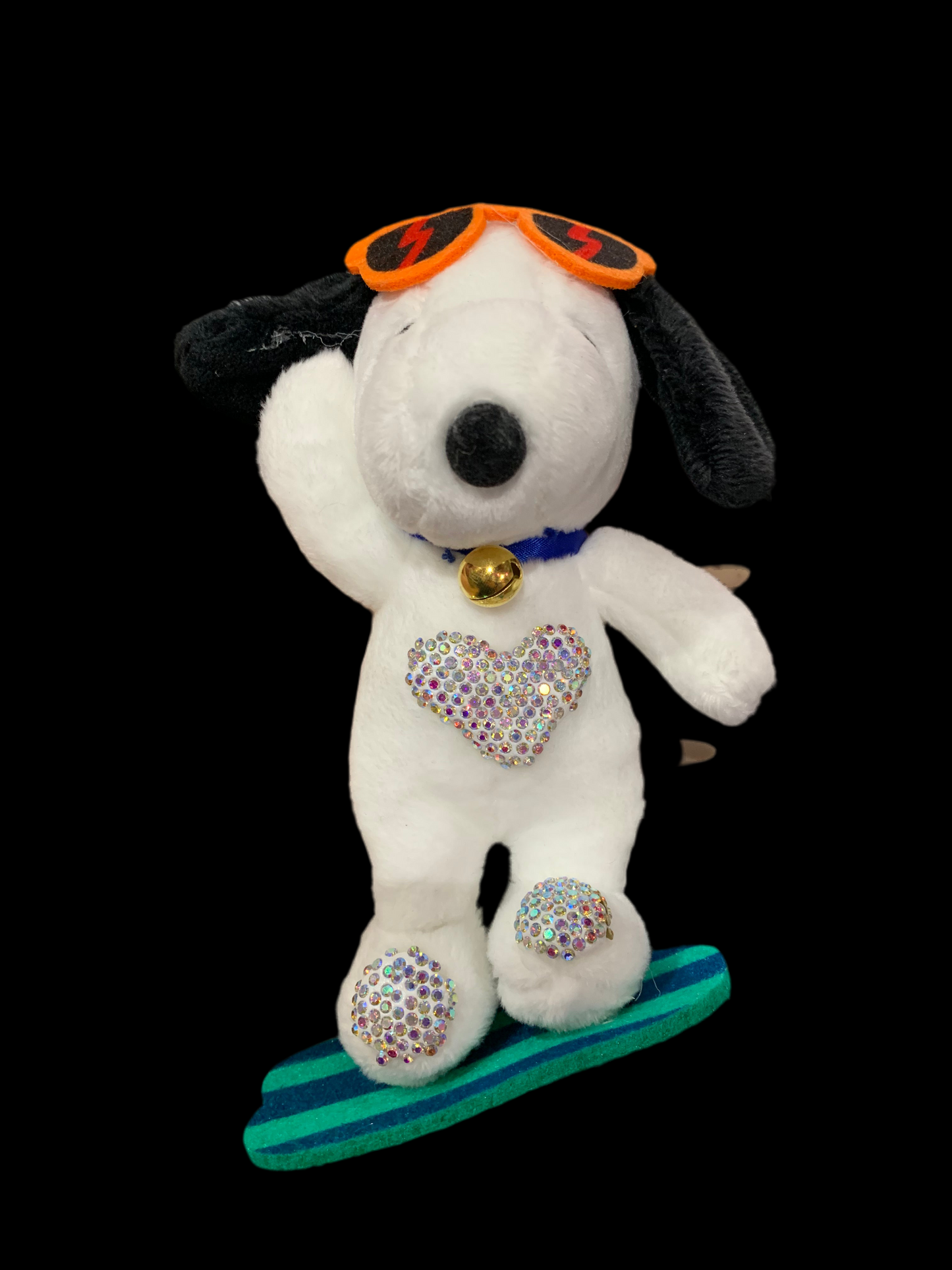 Llavero de peluche - cristal