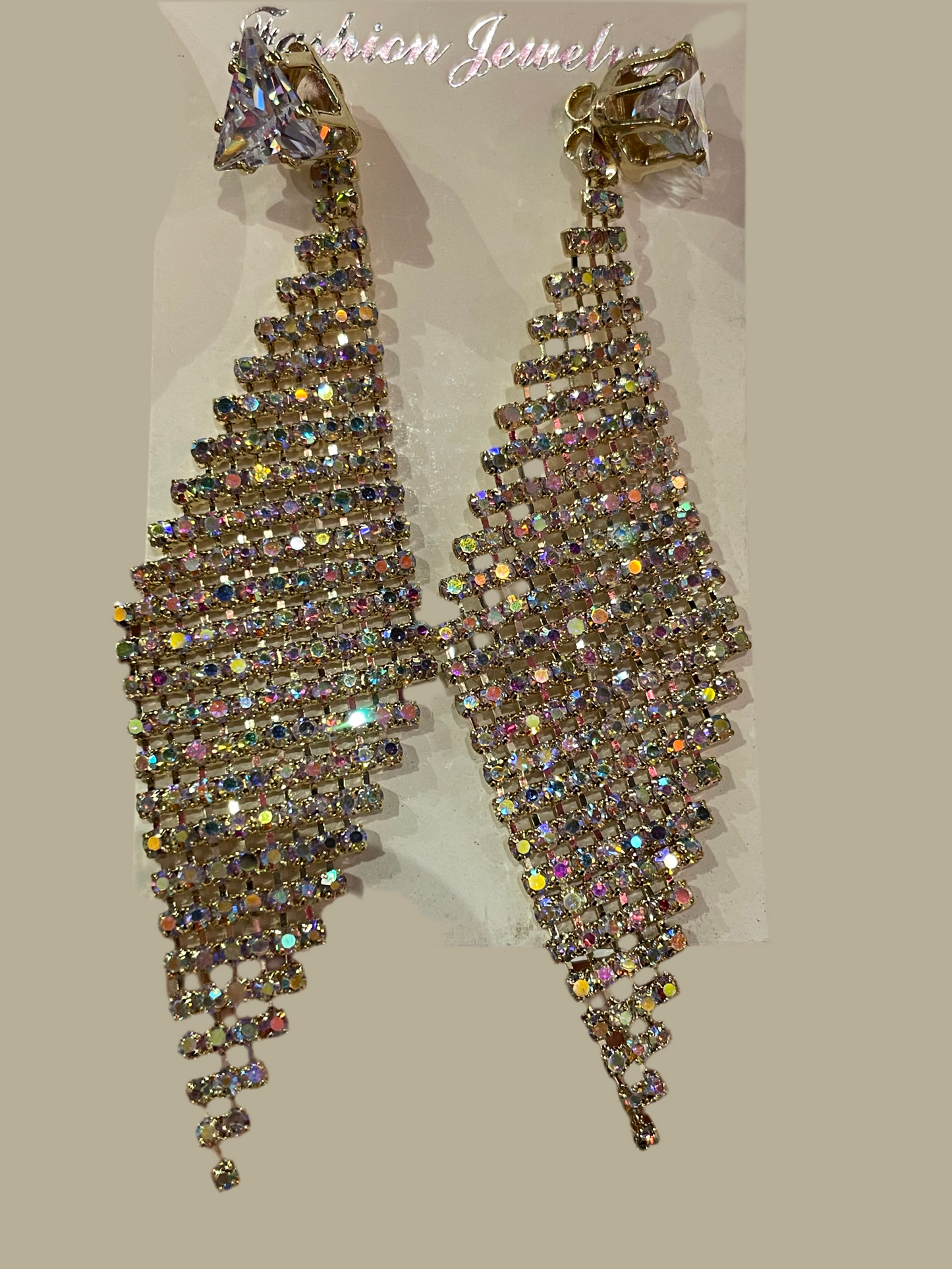 Aretes de fiesta largos - Bling Bling