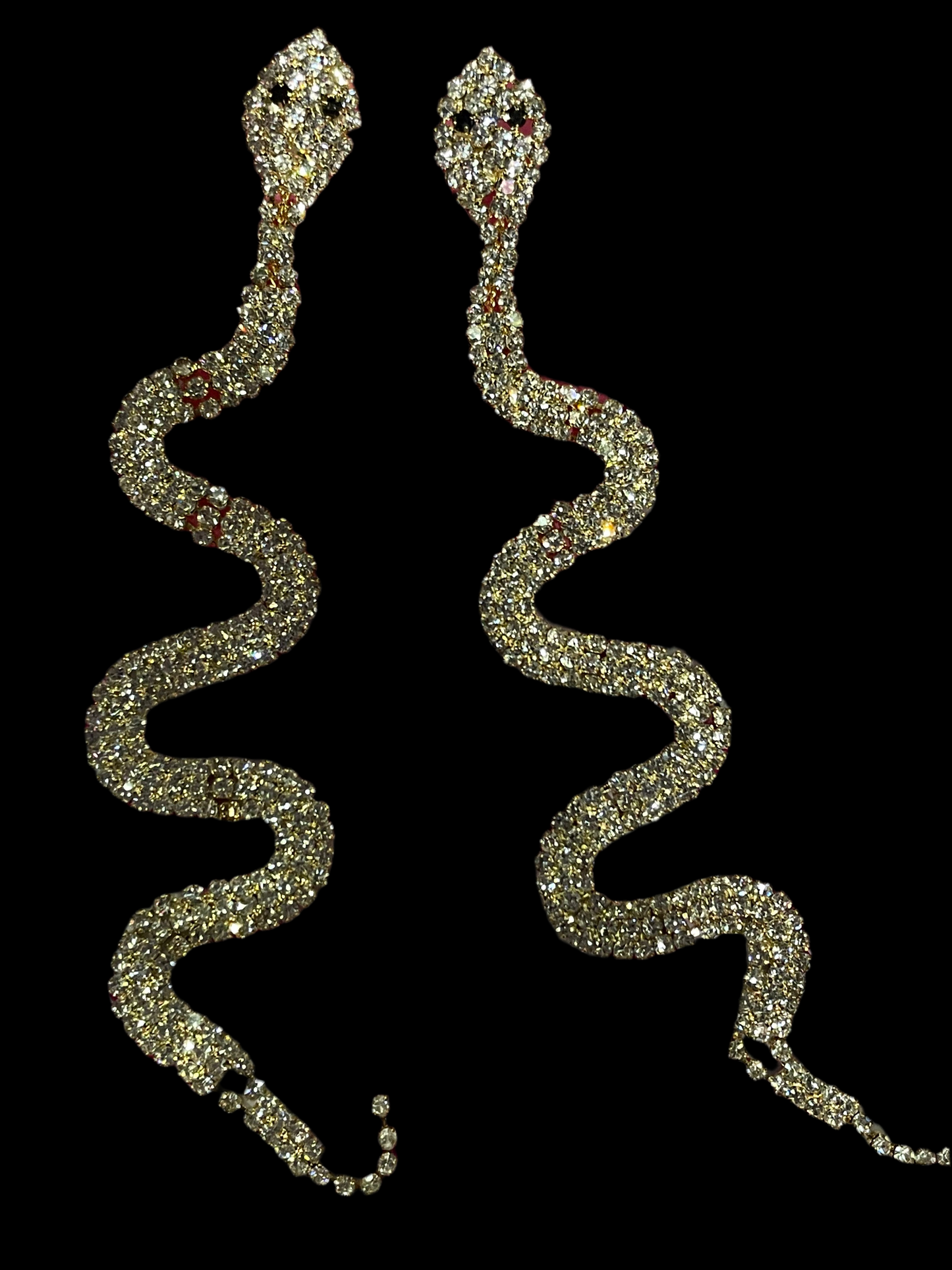Aretes de serpiente largos - Bling Bling