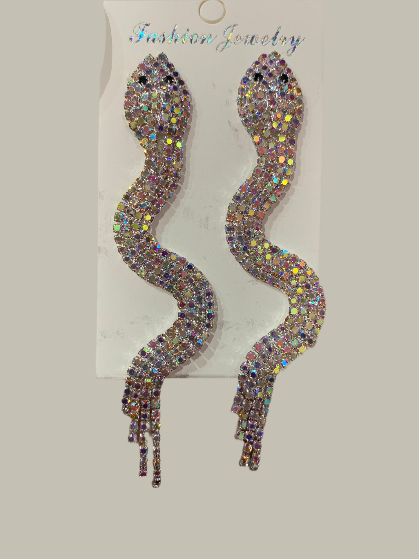Aretes de serpiente largos - Bling Bling