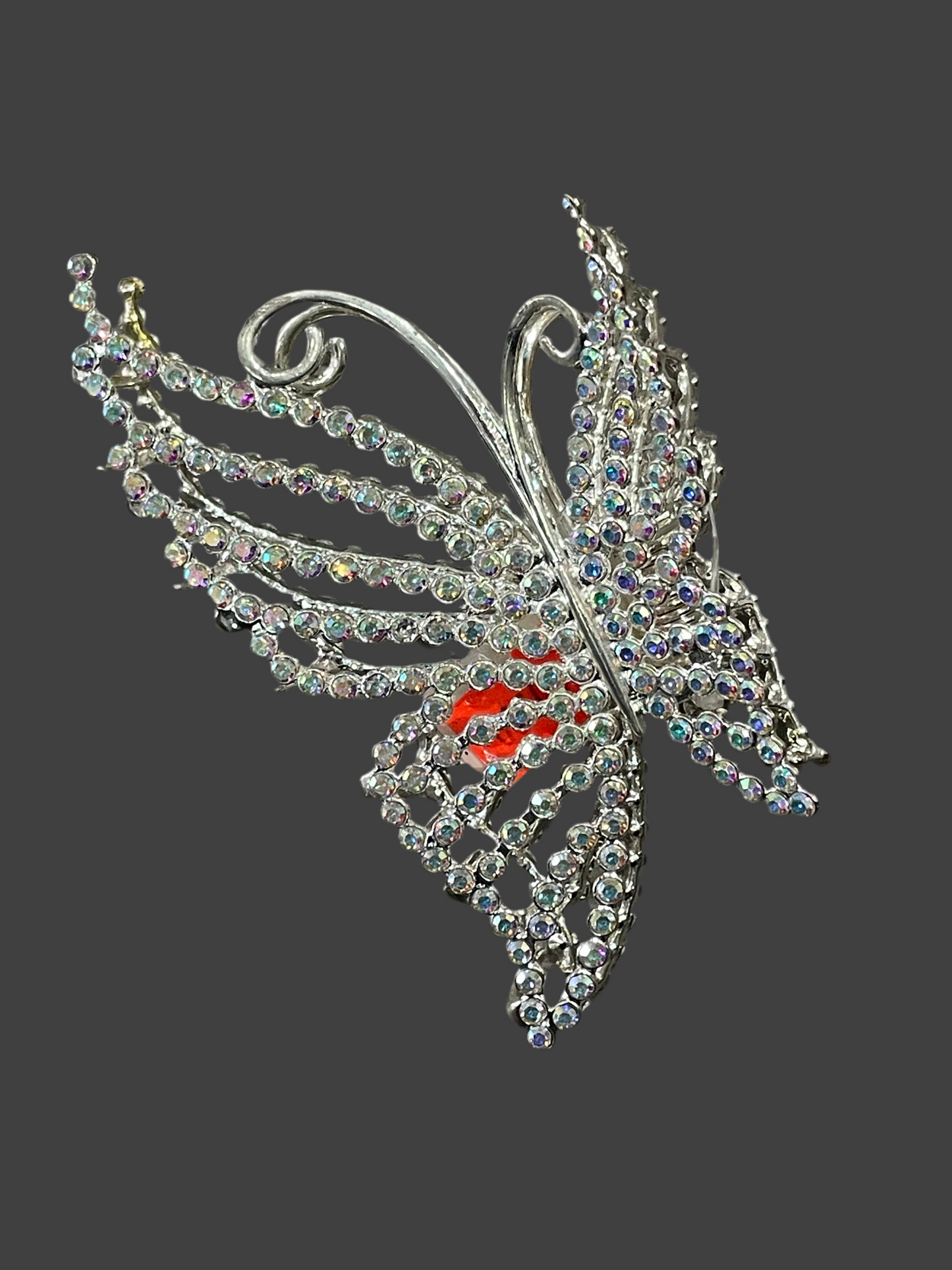 Pinza de Mariposa Con Brillos - Bling Bling