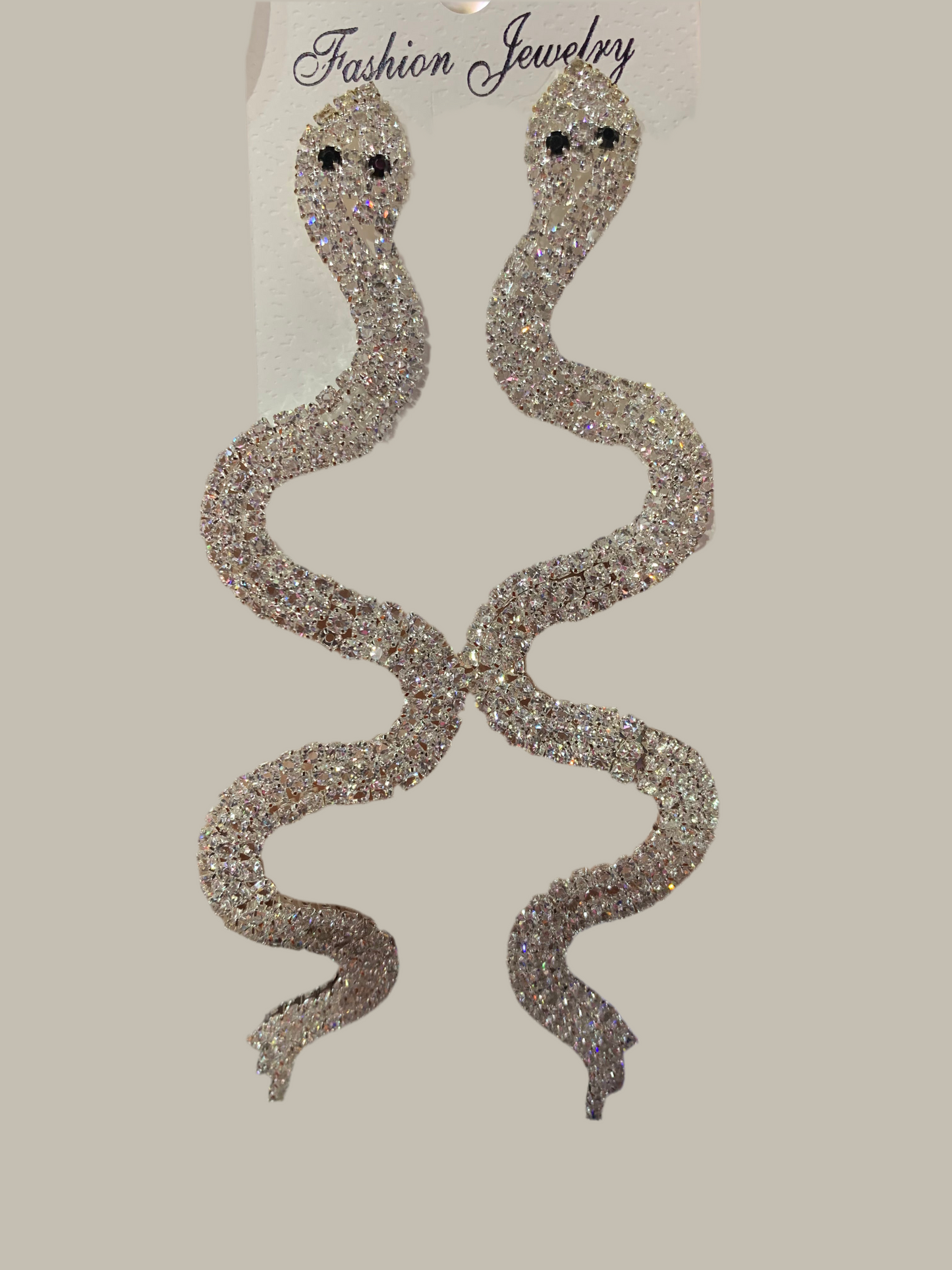 Aretes de serpiente largos - Bling Bling