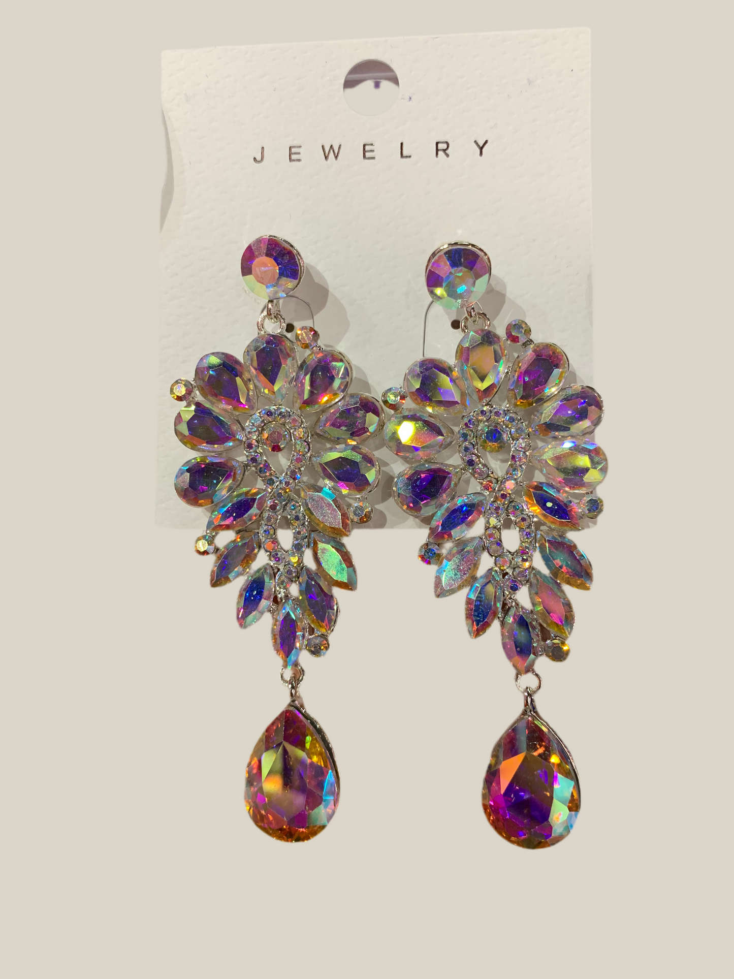 Arete largo de fiesta diseños - Bling Bling
