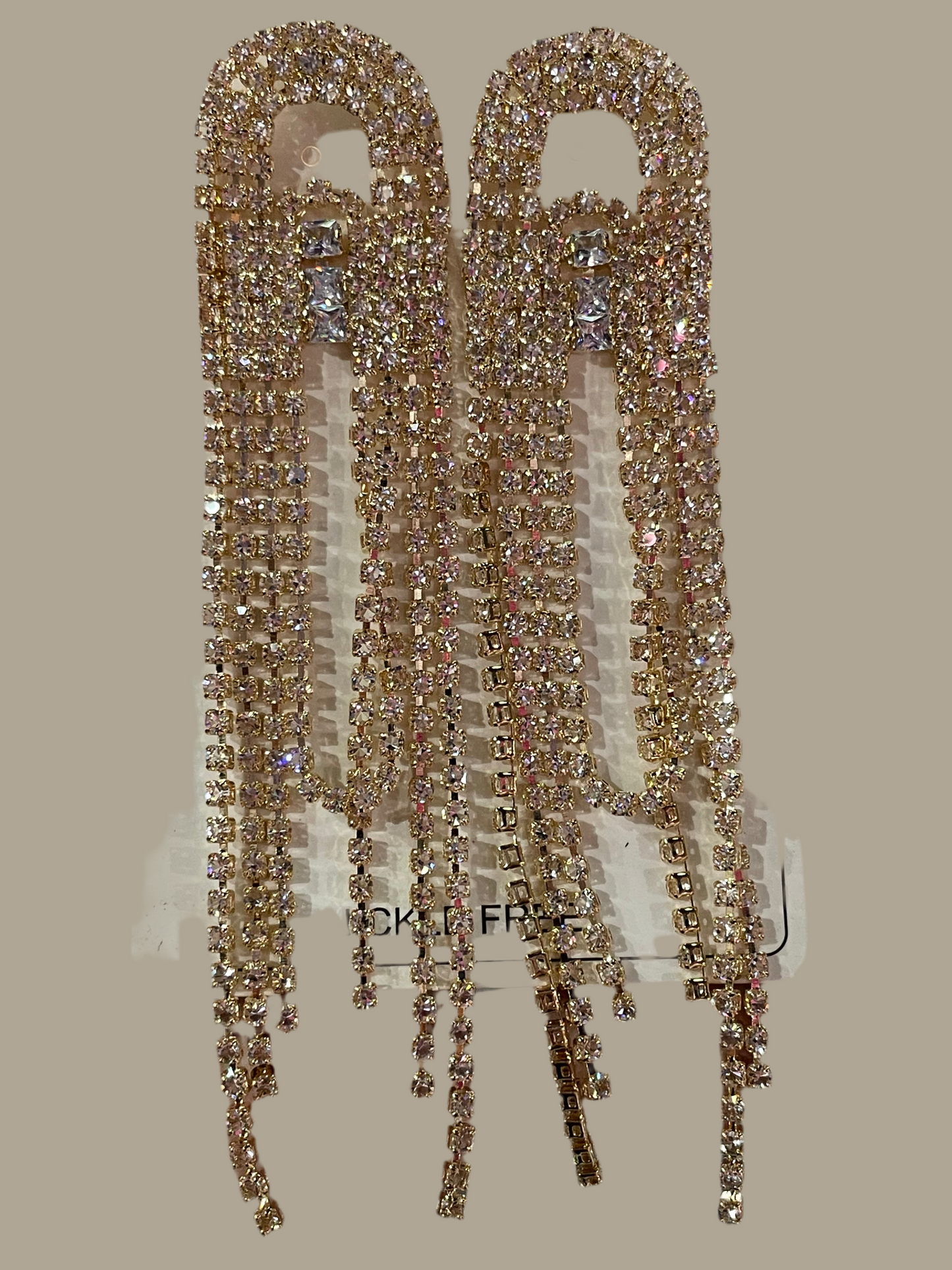 Aretes de fiesta largos. - Bling Bling