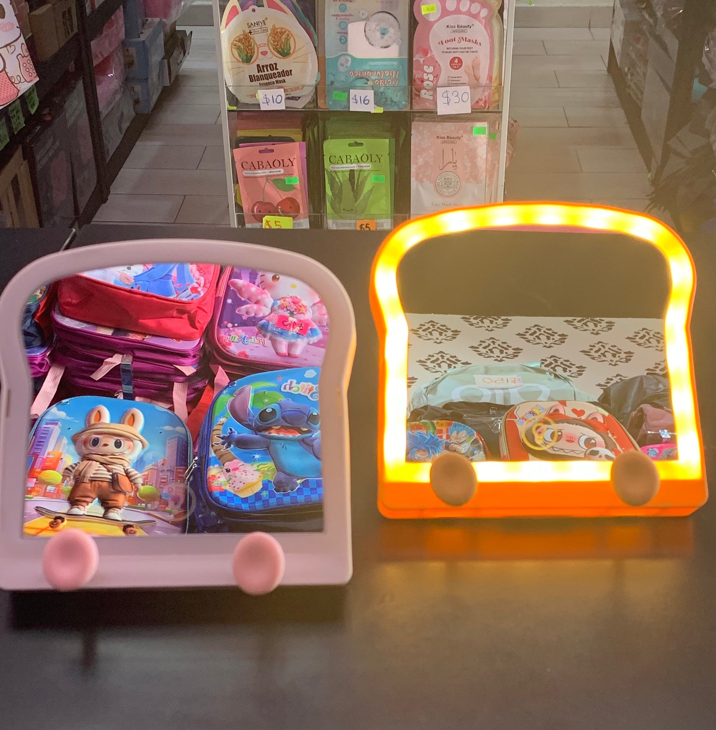 Espejo con luz - reyna