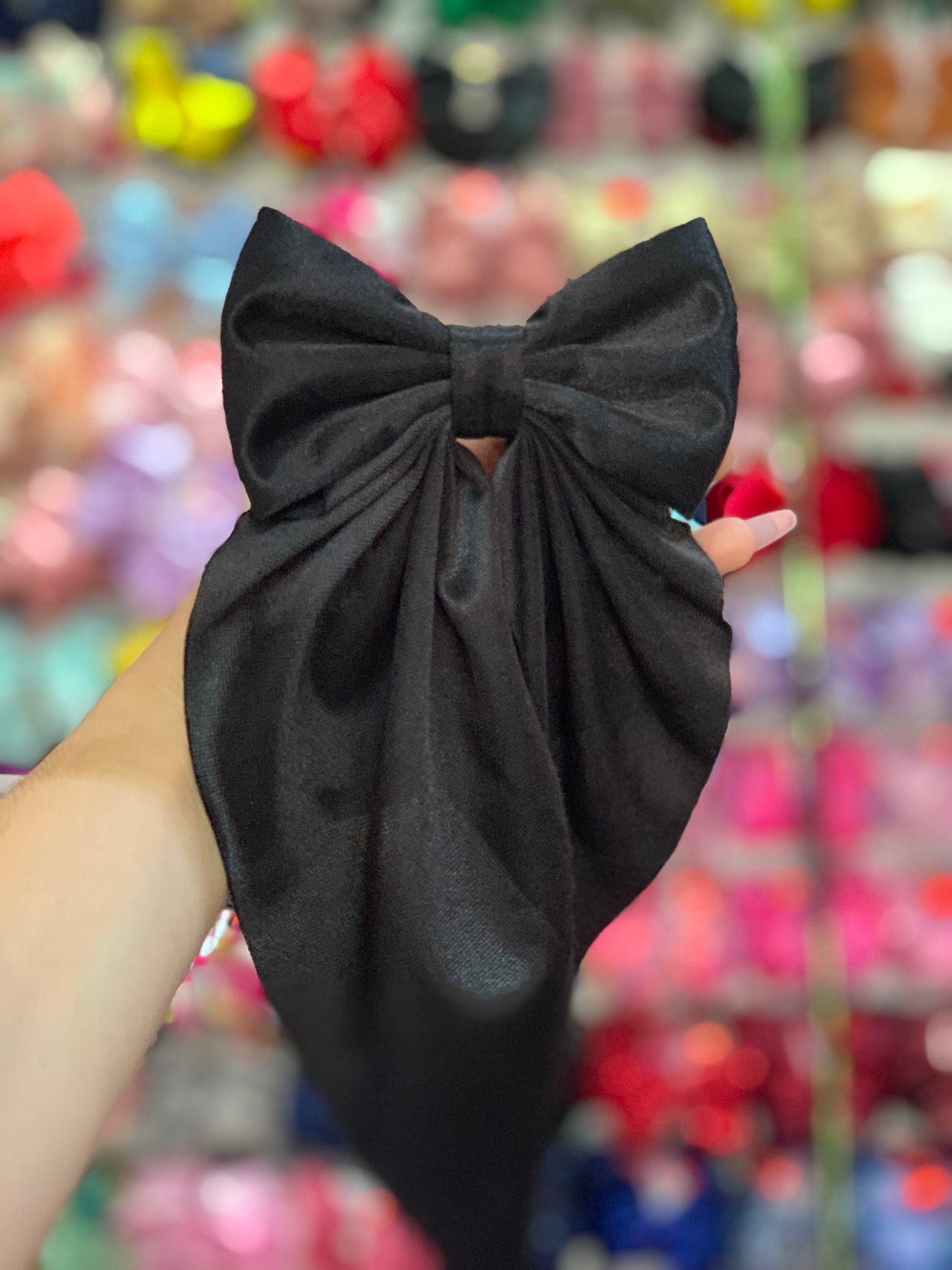 Moño princesa satin Escolar- los moños de Kari