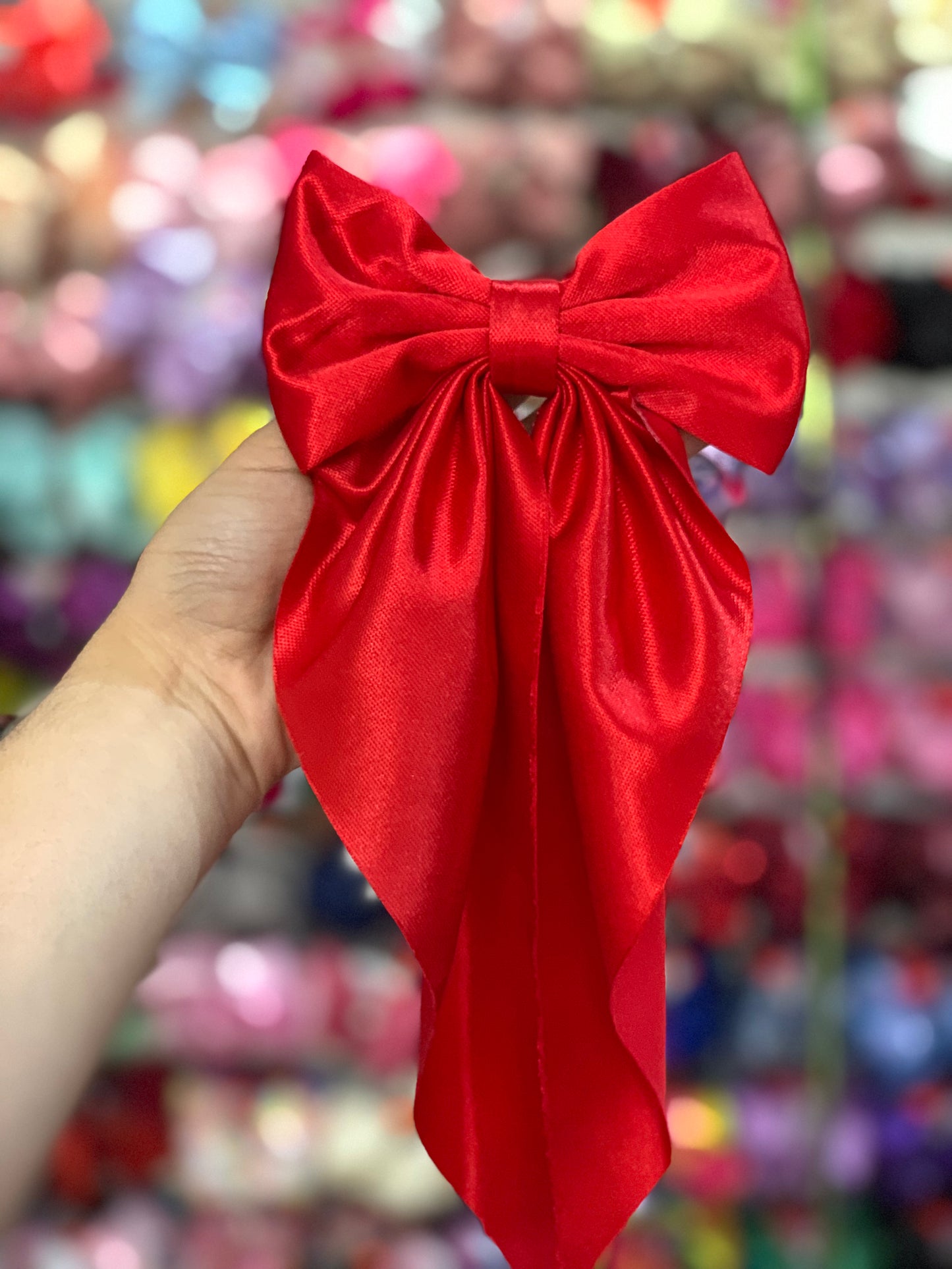 Moño princesa satin Escolar- los moños de Kari