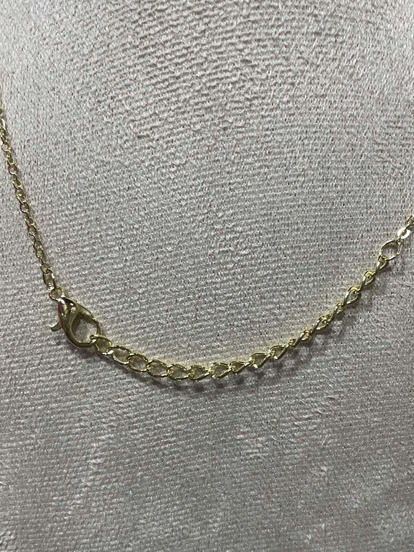 Collar con Dije liso en Dorado - Bling Bling