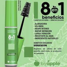 Máscara de pestañas 8 en 1 - by apple