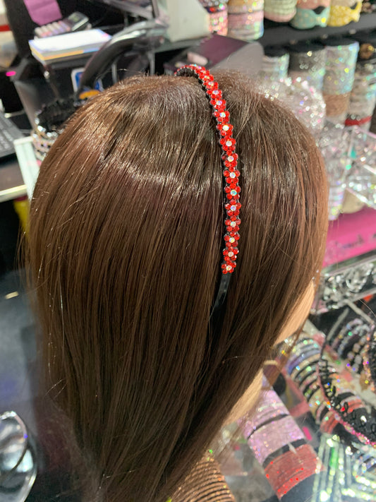 Diadema decorada - bling bling