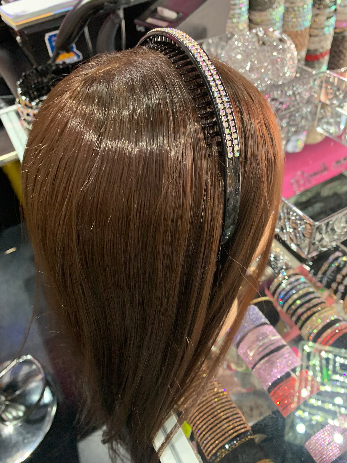 Diadema decorada - bling bling