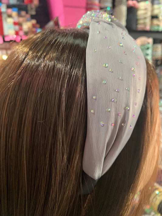 Diadema decorada de tela - Bling Bling