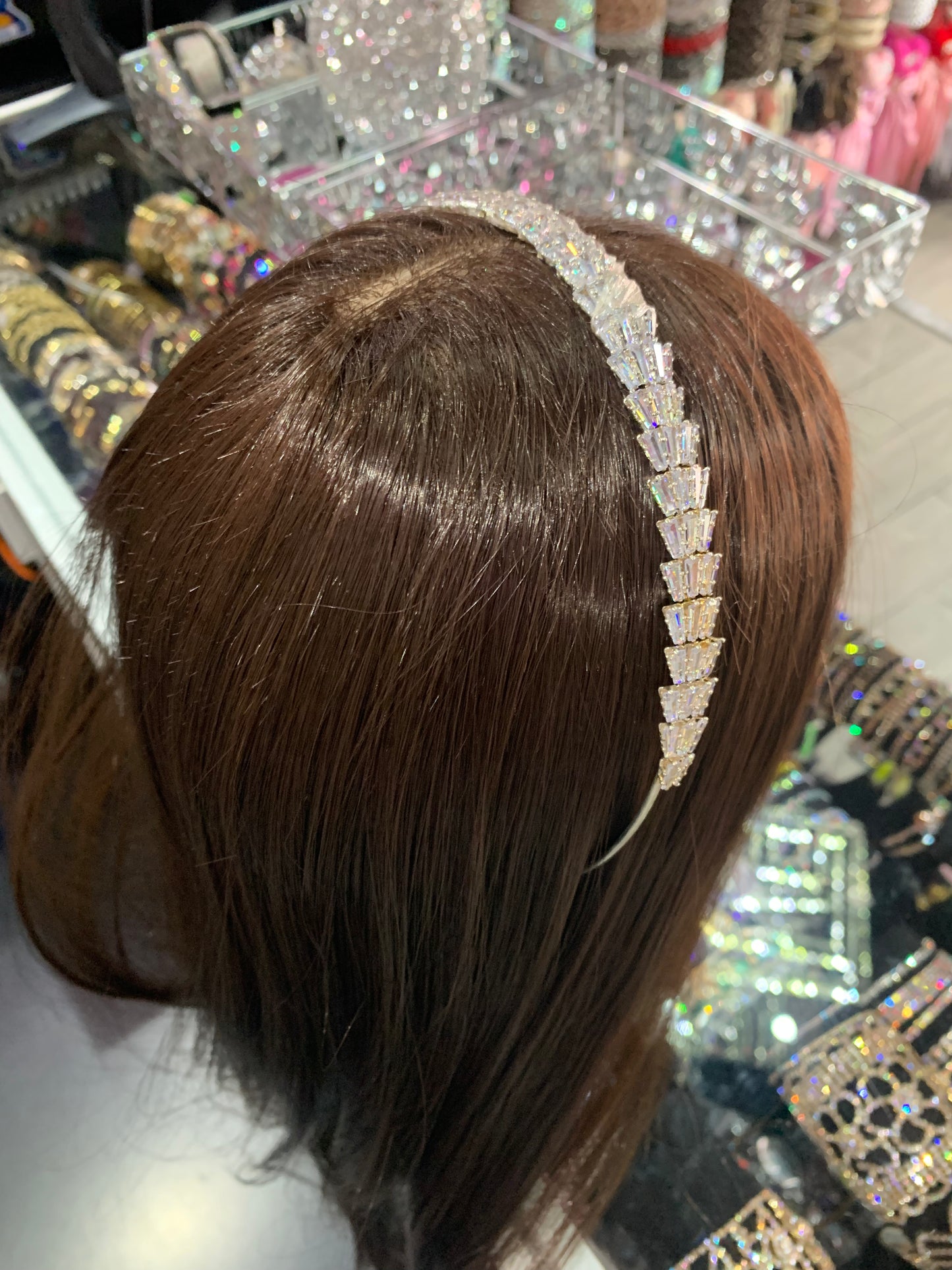 Diadema decorada - bling bling