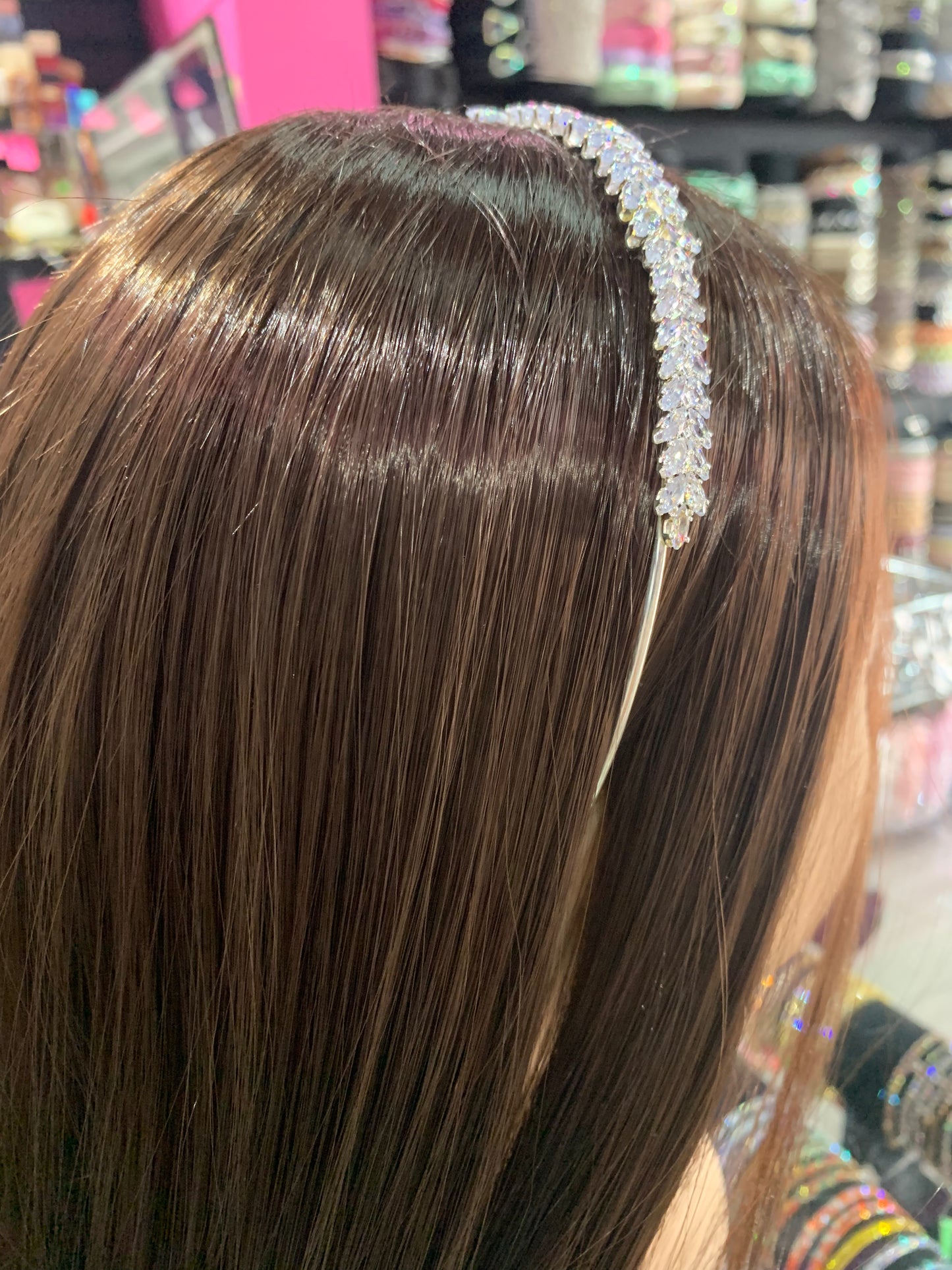 Diadema decorada - bling bling