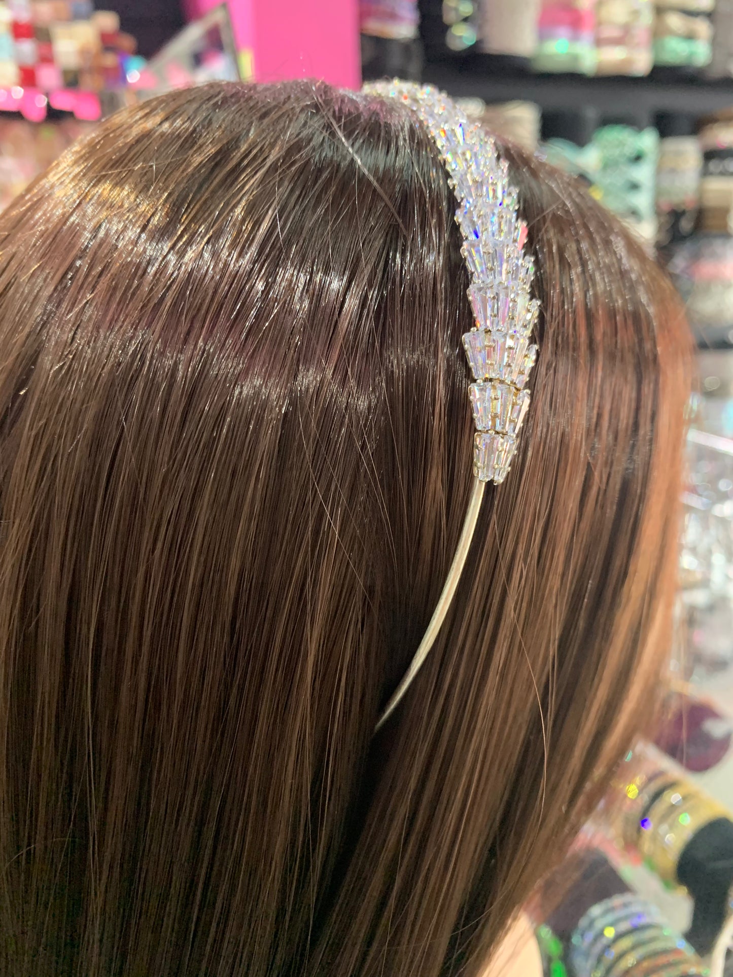 Diadema decorada - bling bling
